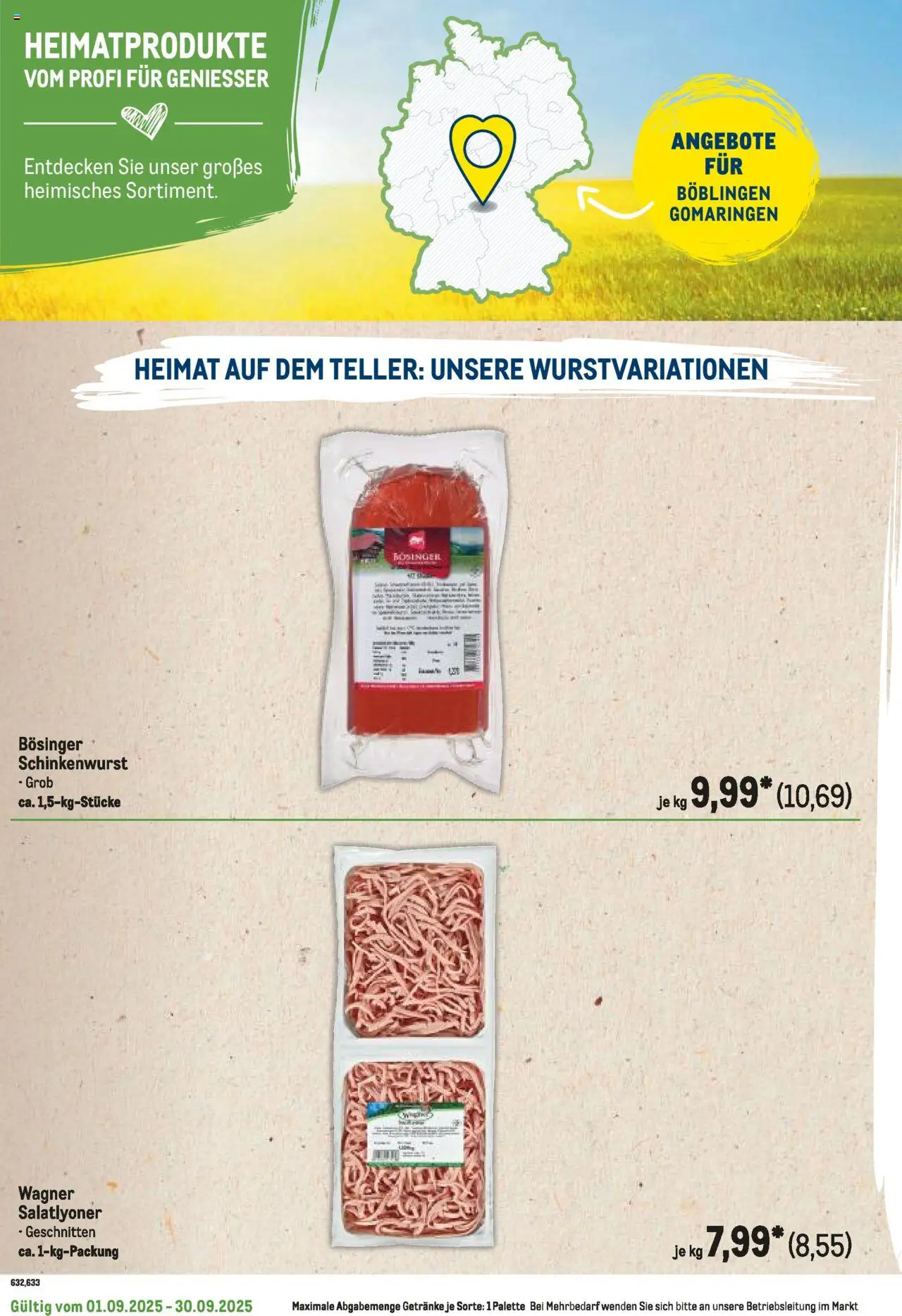 Metro Regionaler Flyer – gültig ab 01.09.2025 | Seite: 126