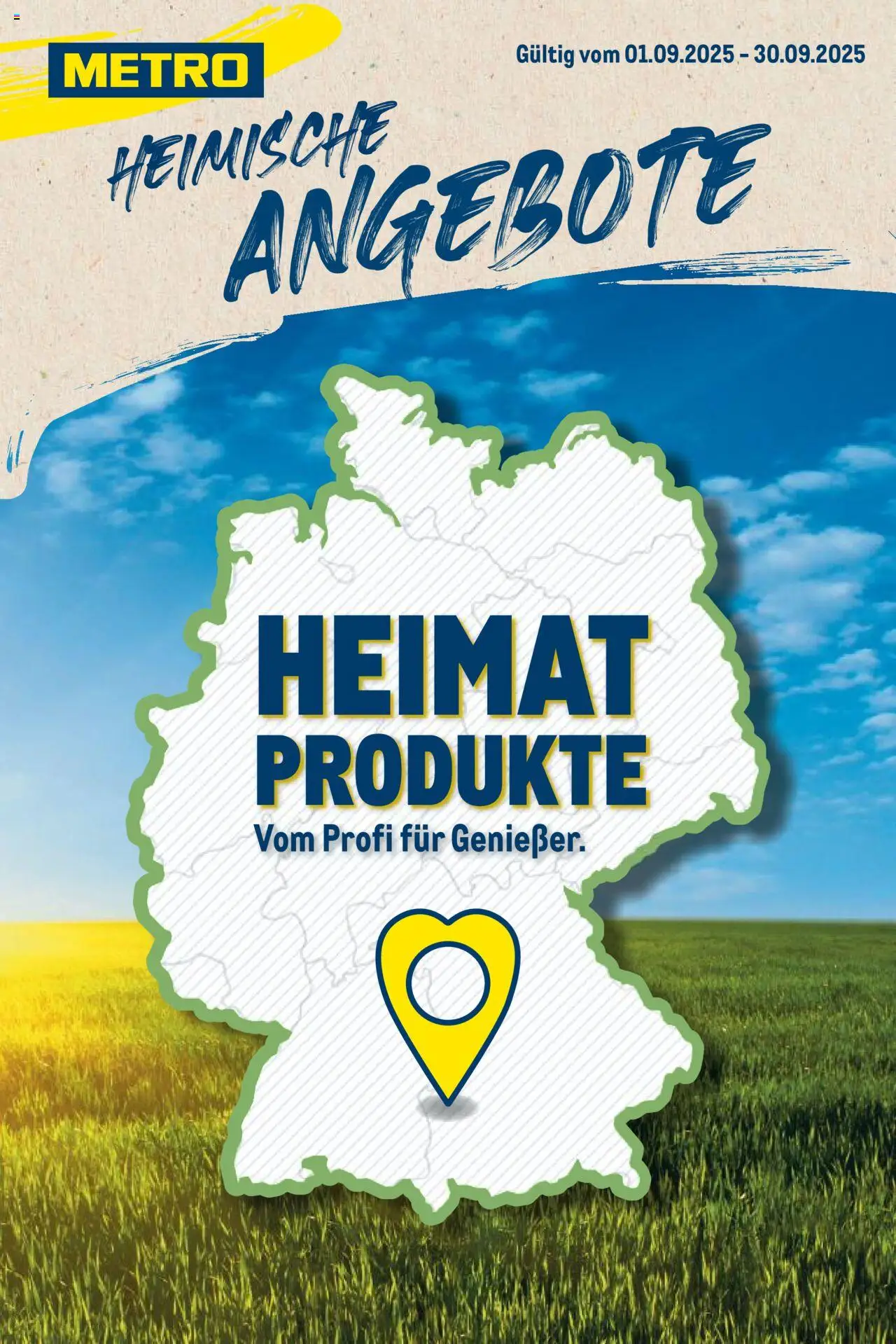 Metro Regionaler Flyer (ab 01.09.2025) zum Blättern