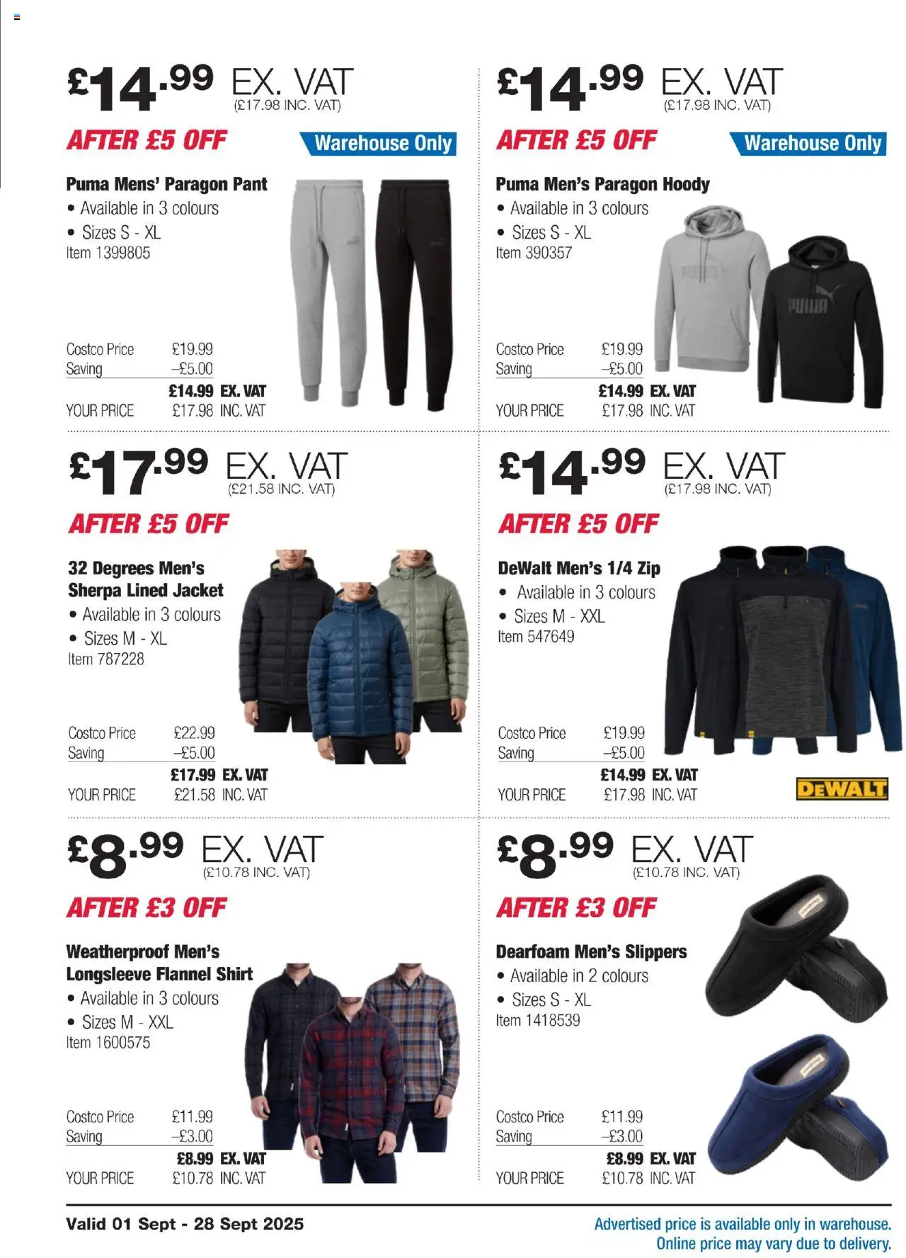  | Page: 10 | Products: Shirt, Jacket, Slippers