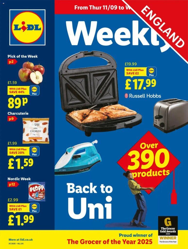 Lidl – Lidl Weekly (11/09/2025 – 17/09/2025) – Offers Online