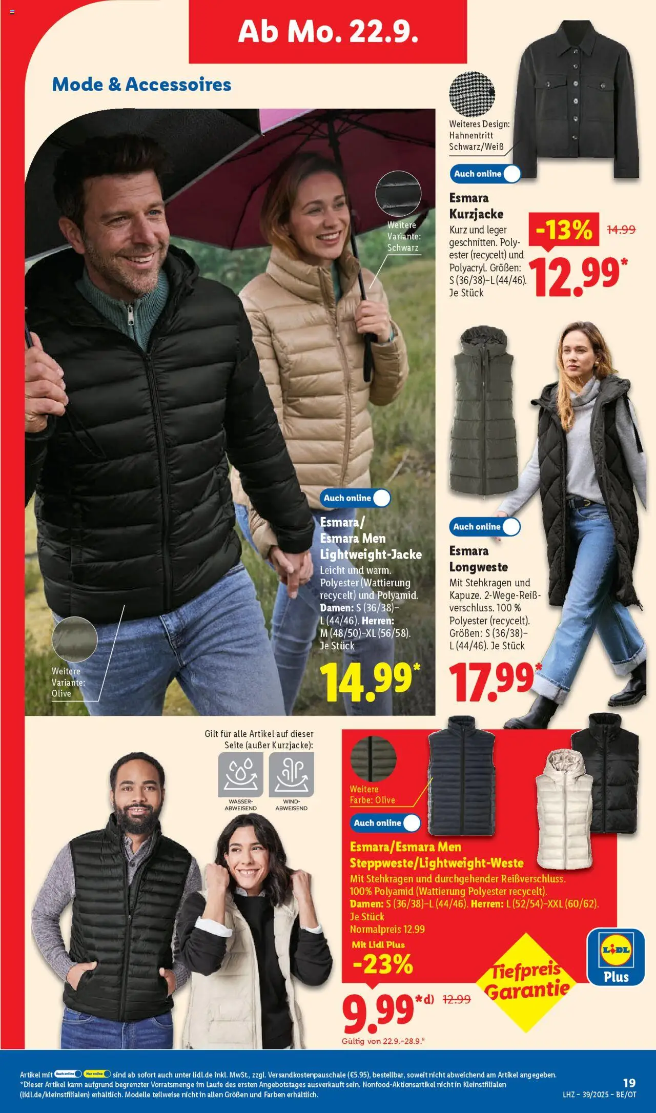 Lidl Prospekt Zossen – gültig ab 22.09.2025 | Seite: 29 | Produkte: Wasser