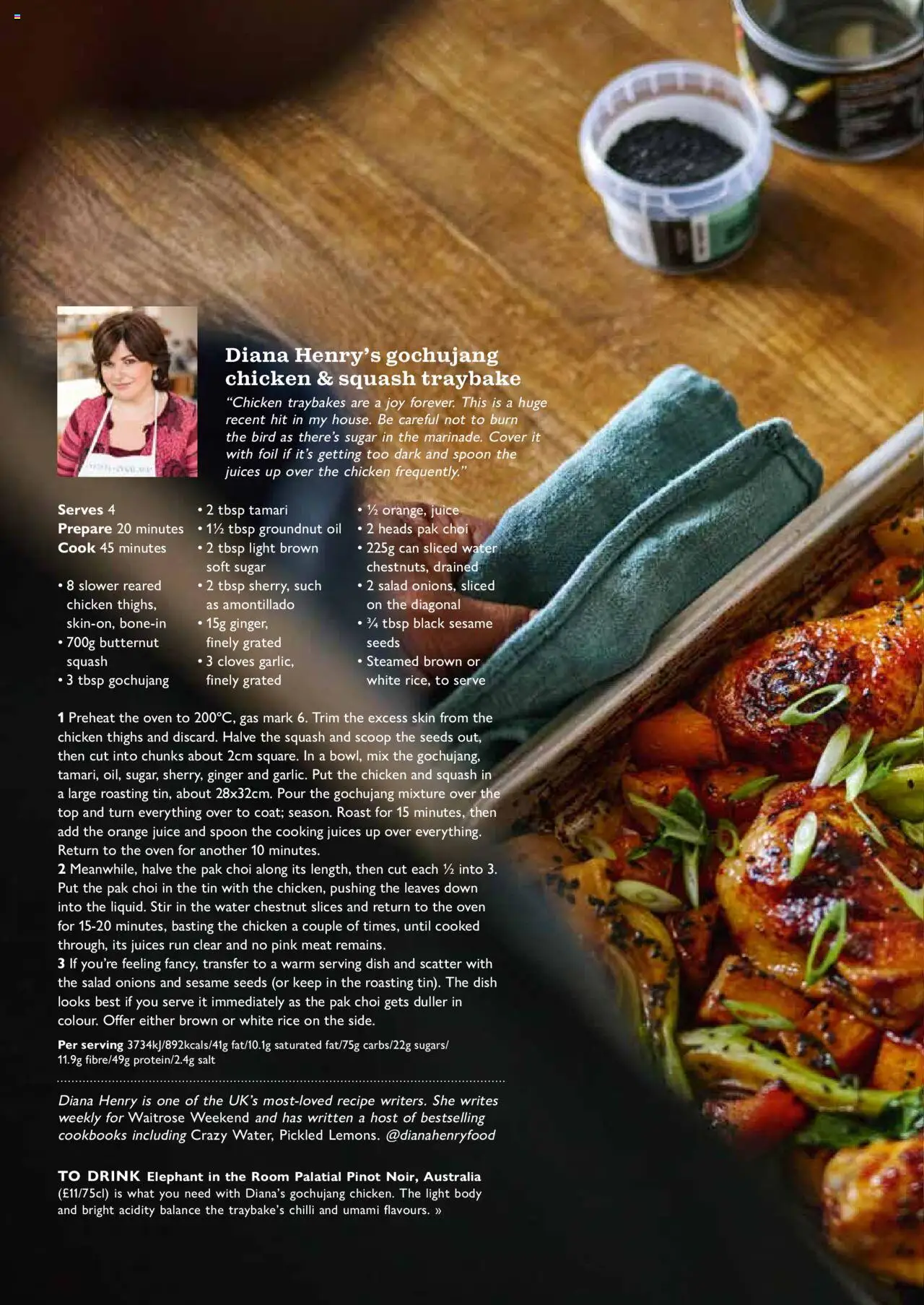  | Page: 48 | Products: Chicken, Rice, The oven, Keksajt