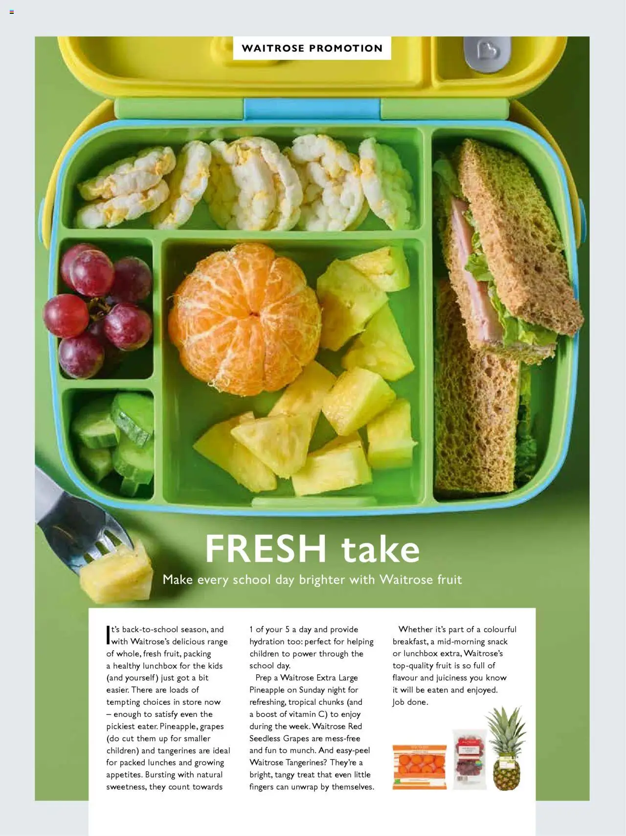  | Page: 121 | Products: Hamburger, Pineapple, Tangerines, Snack