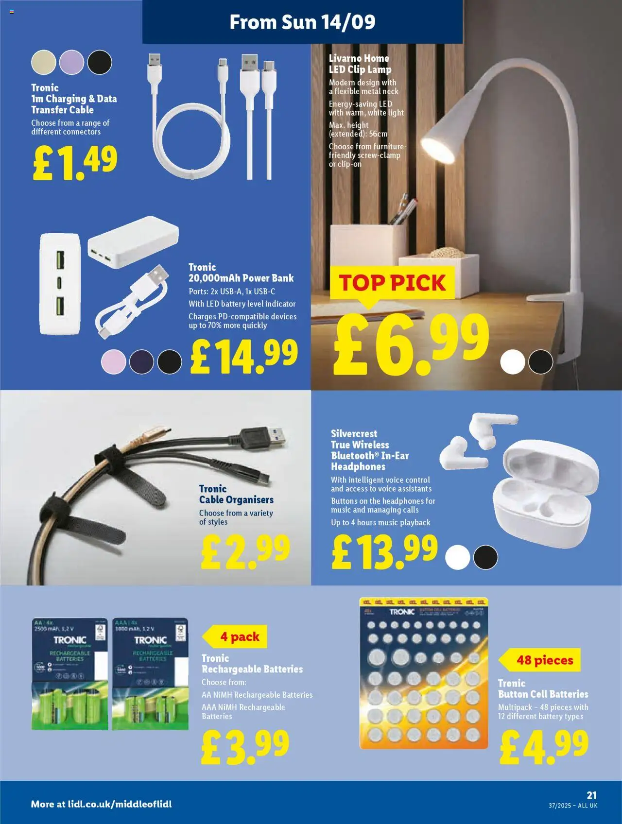  | Page: 23 | Products: Battery, Lamp, Headphones, Cable
