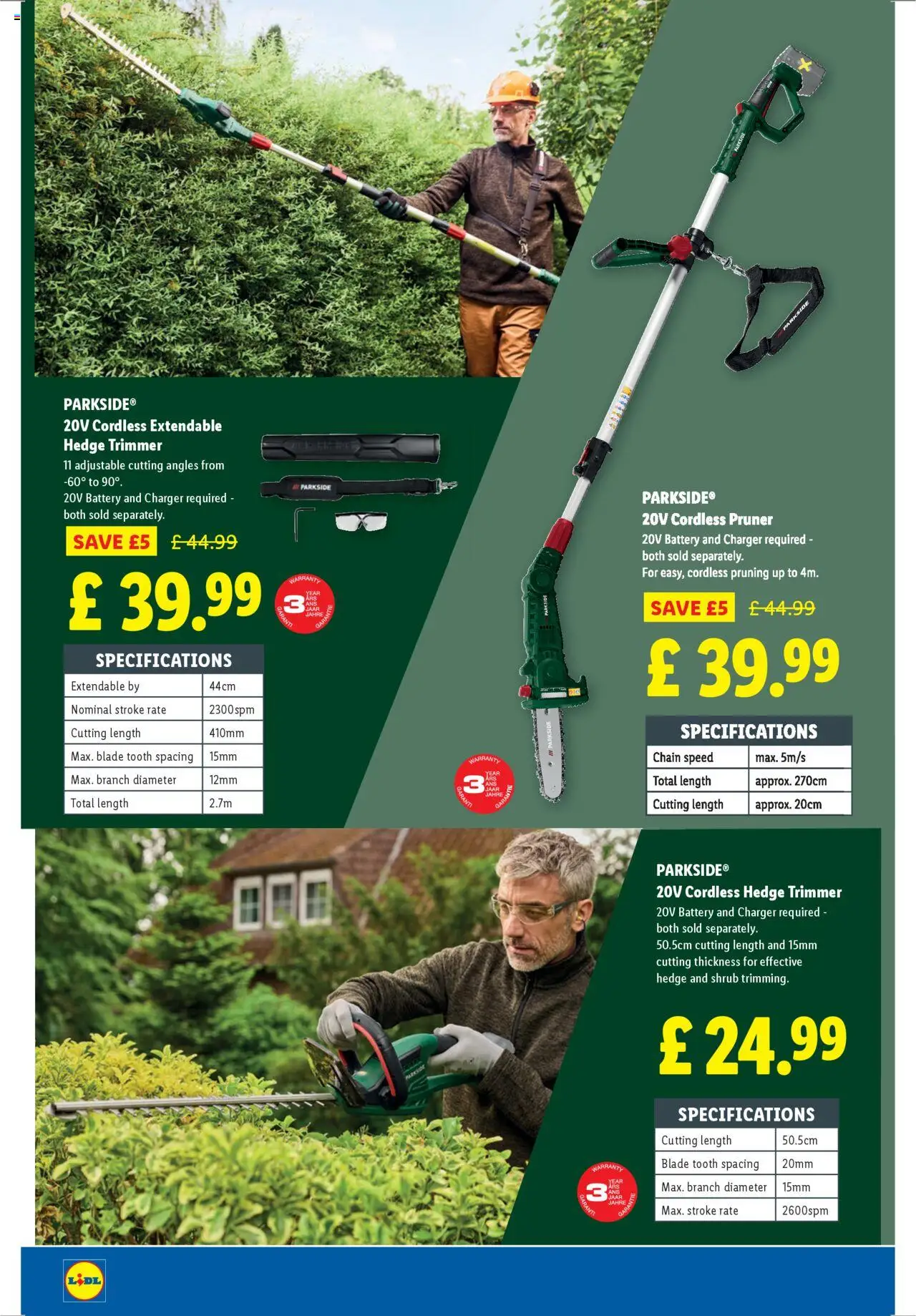  | Page: 20 | Products: Battery, Hedge trimmer
