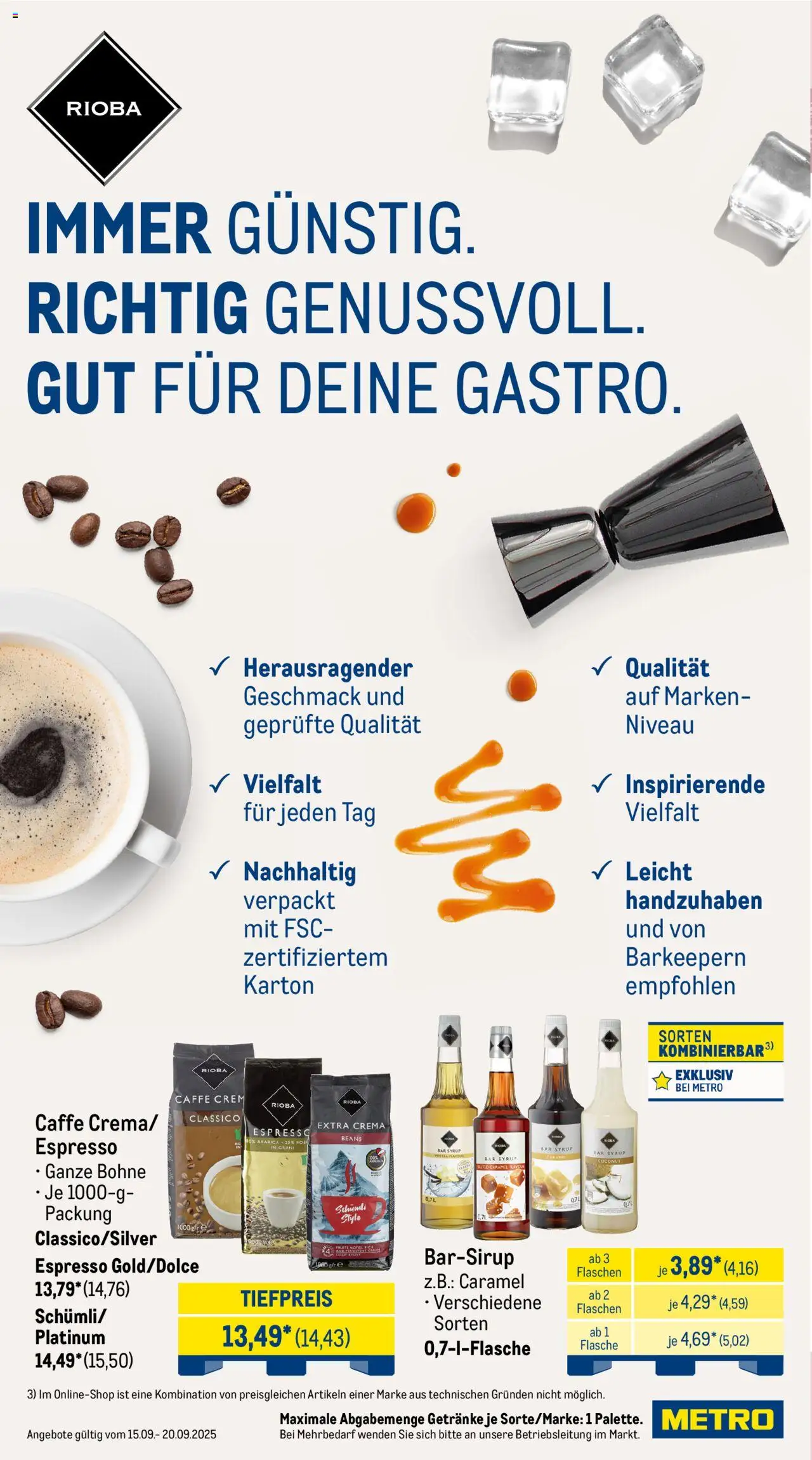 Metro Wochen-Angebote Gastro – gültig ab 15.09.2025 | Seite: 14