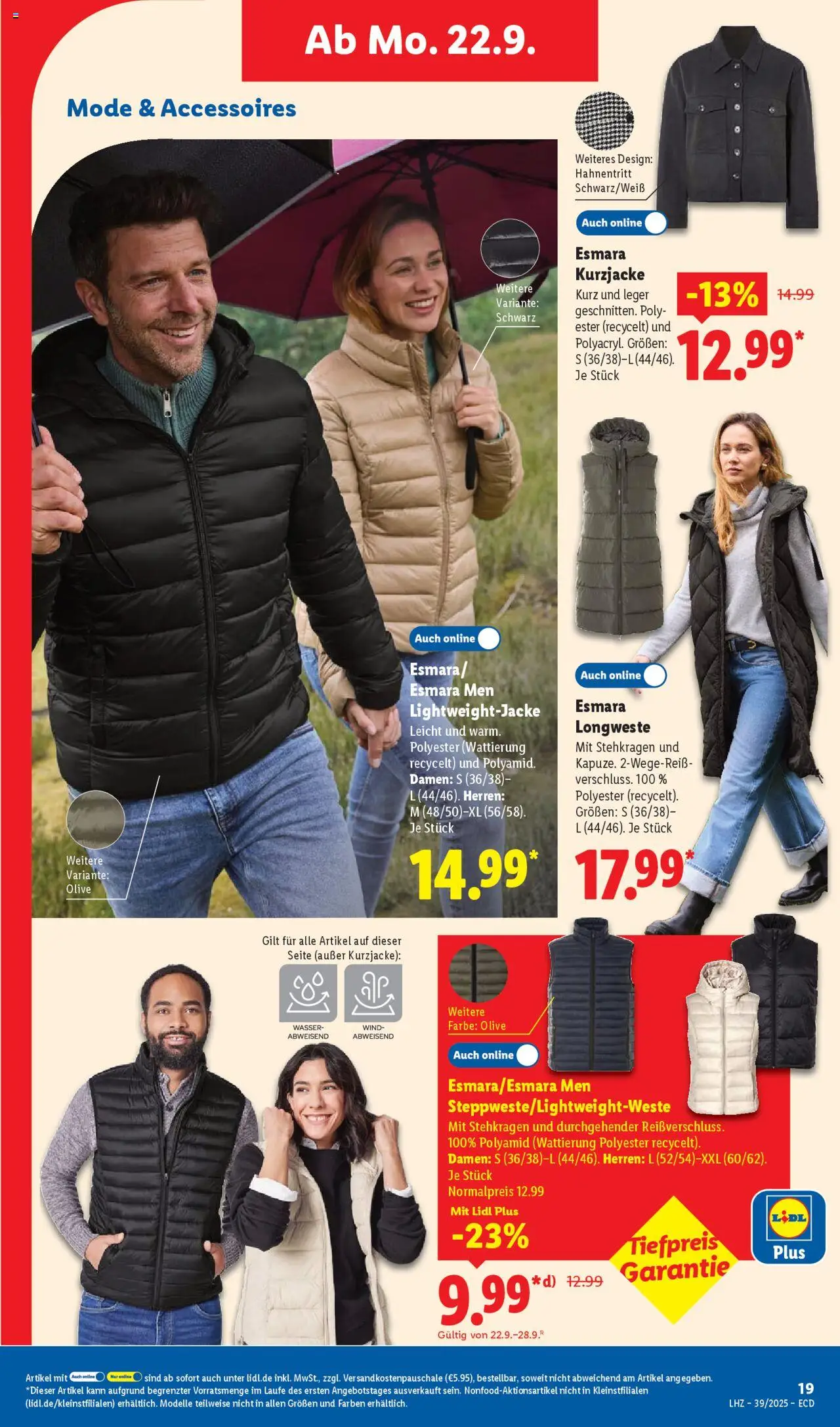 Lidl Prospekt 	 – gültig ab 22.09.2025 | Seite: 29 | Produkte: Wasser