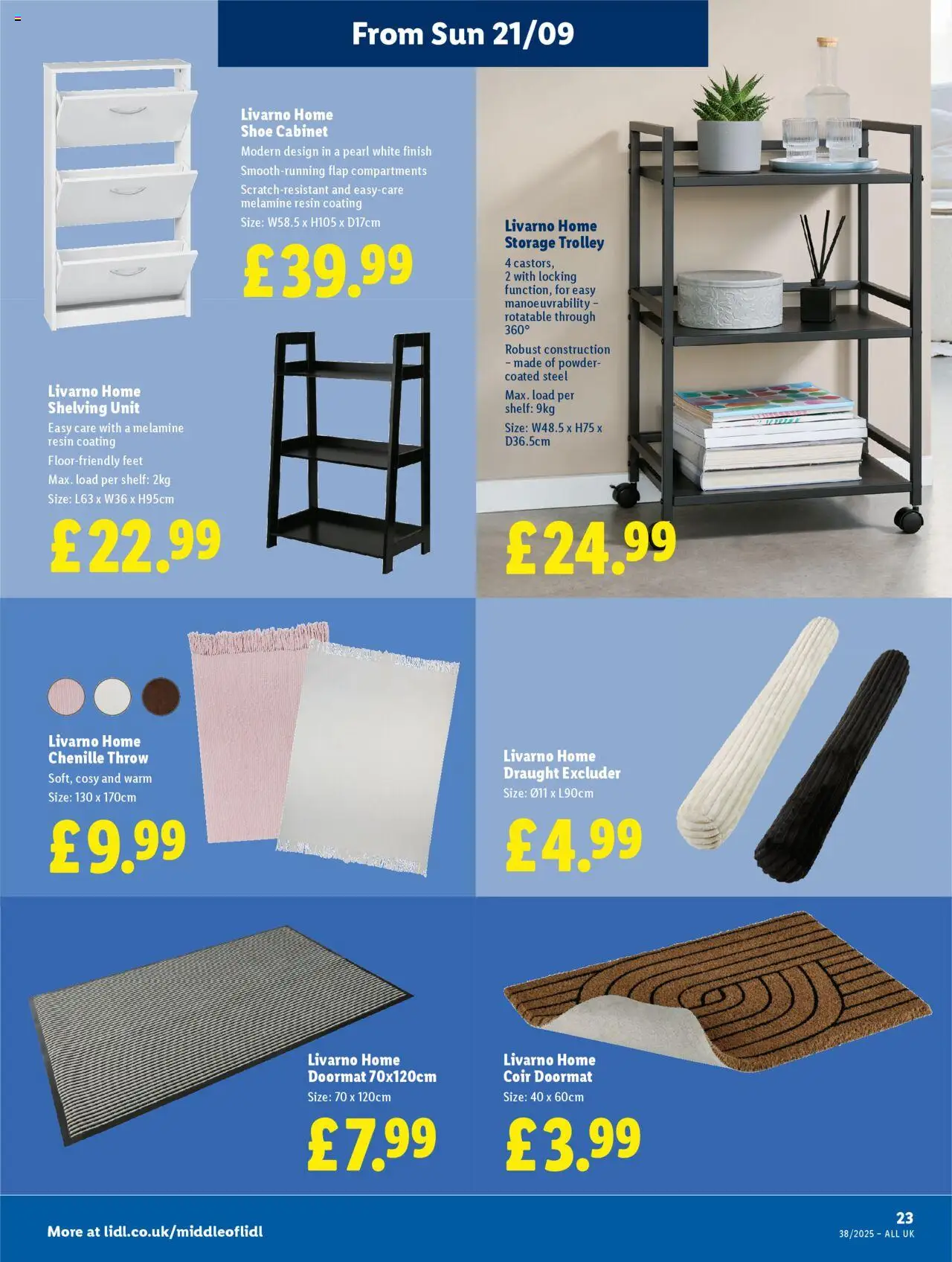  | Page: 27 | Products: Shelf, Doormat, Powder, Storage trolley