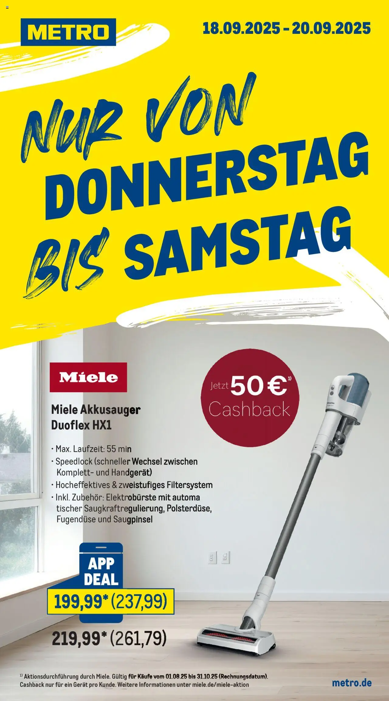 Metro App Deals – gültig ab 15.09.2025 | Seite: 3 | Produkte: Miele