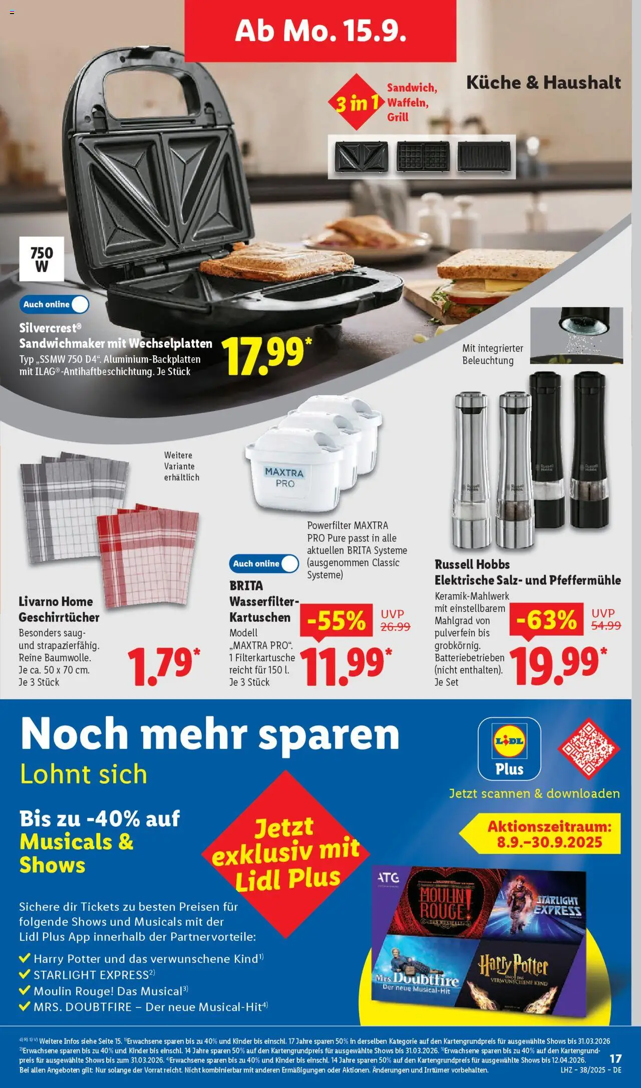 Lidl Prospekt Zossen – gültig ab 15.09.2025 | Seite: 29 | Produkte: Grill, Küche, Rouge, Salz