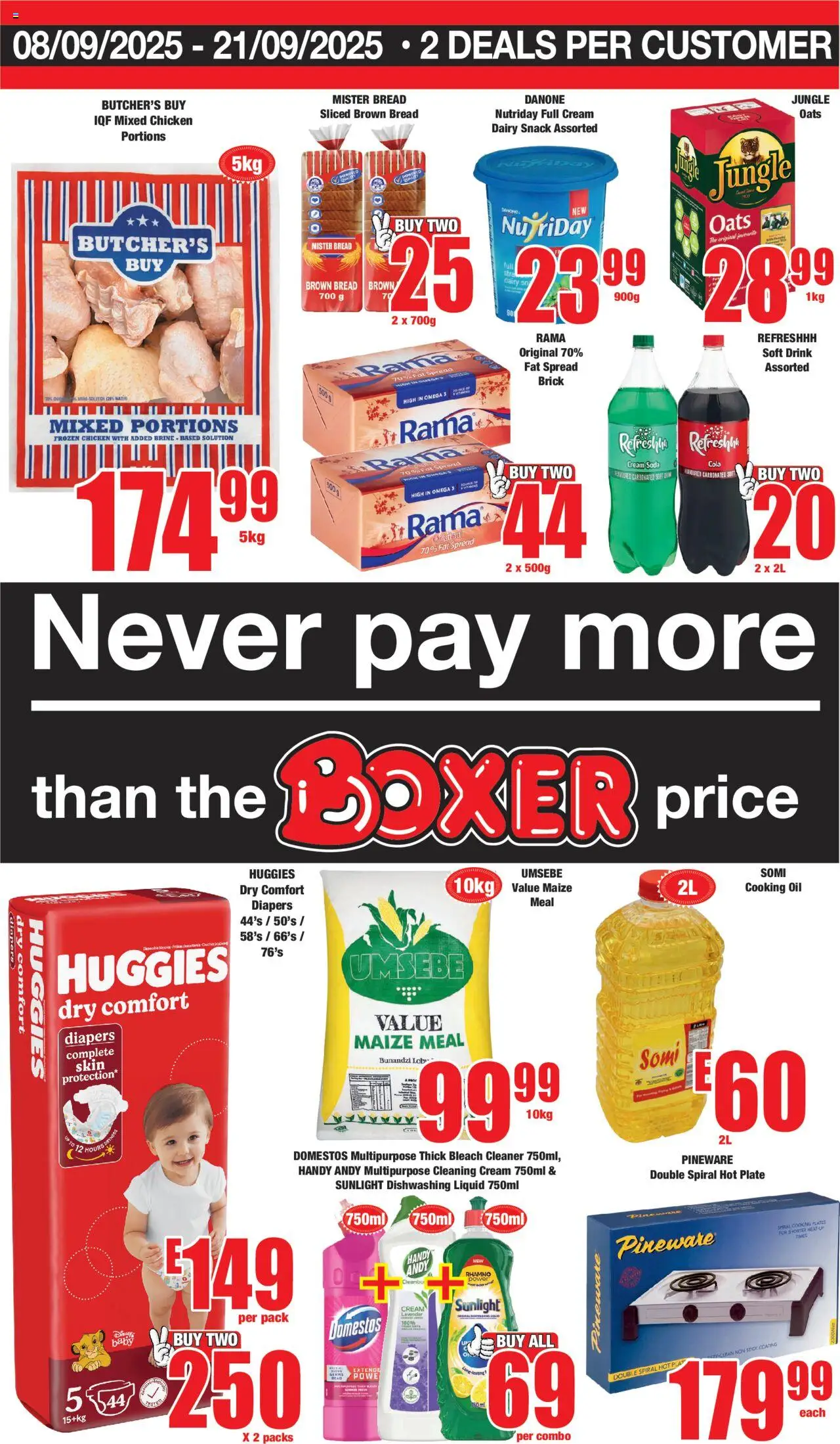 Boxer eSwatini – Specials (08/09/2025 – 21/09/2025) Online