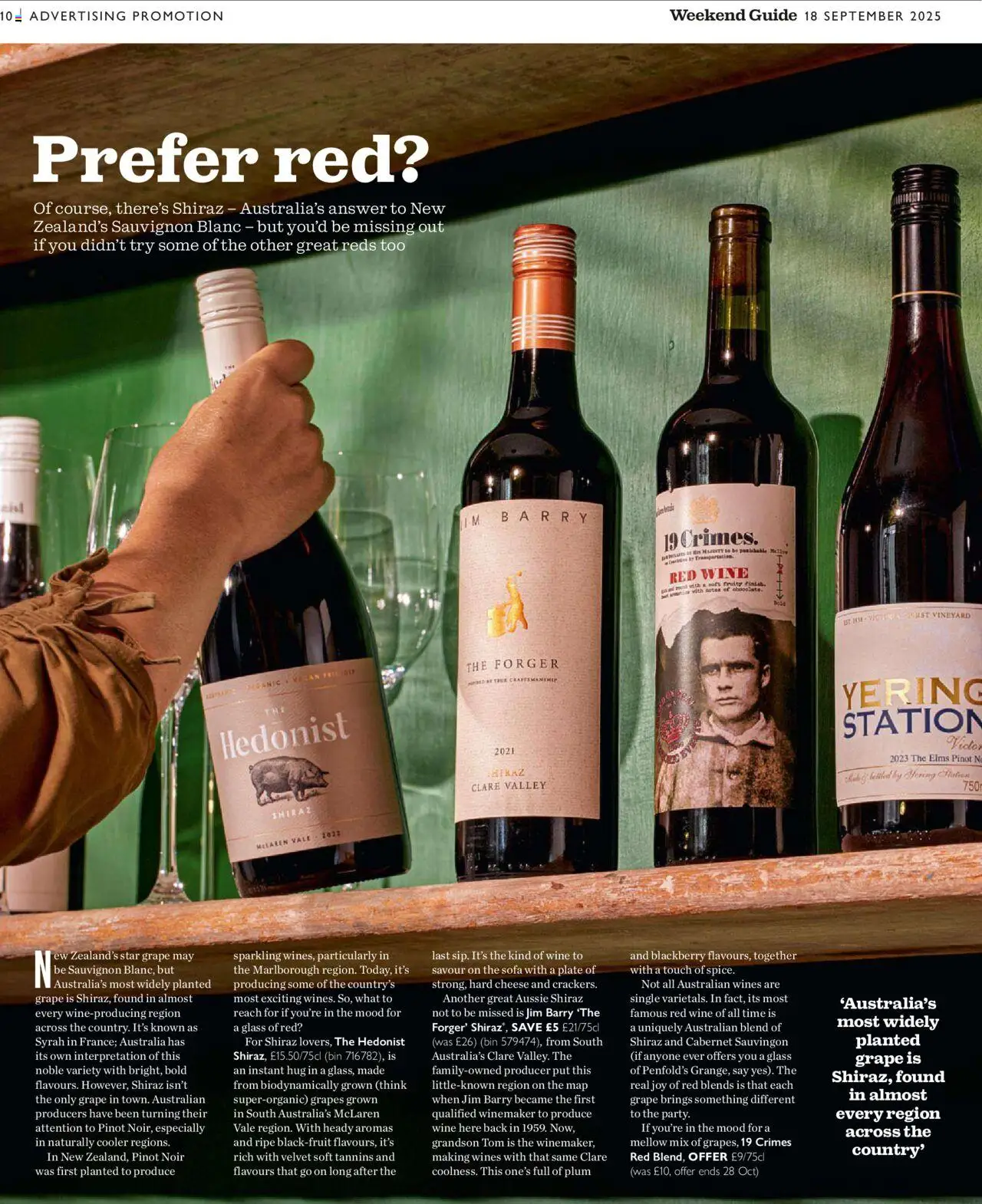  | Page: 58 | Products: Cheese, Wine, Calvados, Sofa