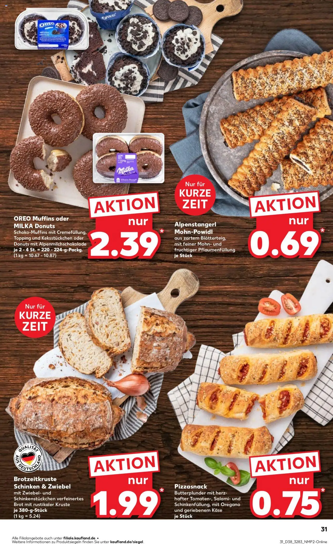 Kaufland prospekt Potsdam	 – gültig ab 18.09.2025 | Seite: 31 | Produkte: Käse, Milka, Salami, Pizza