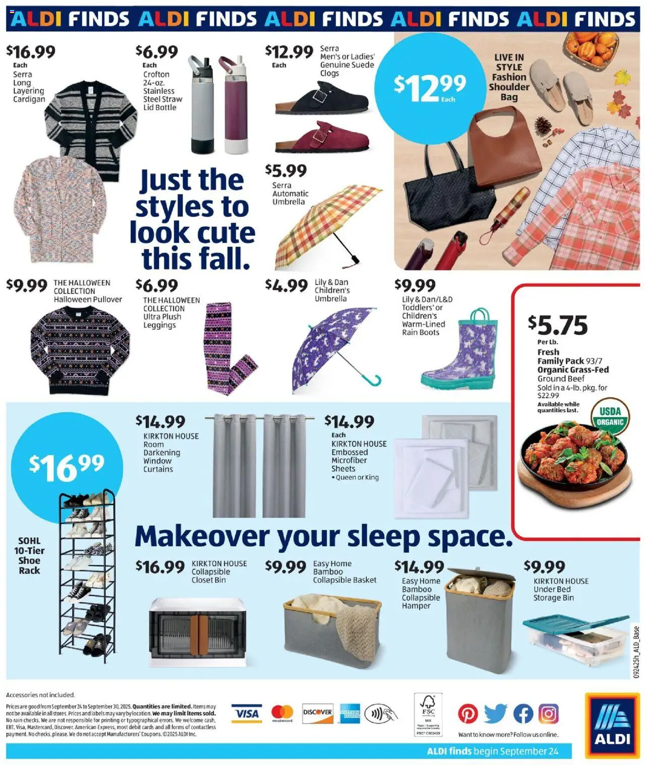 Aldi Weekly Ad from 09/24/2025 - Flyer, Sales ad - Page number 2