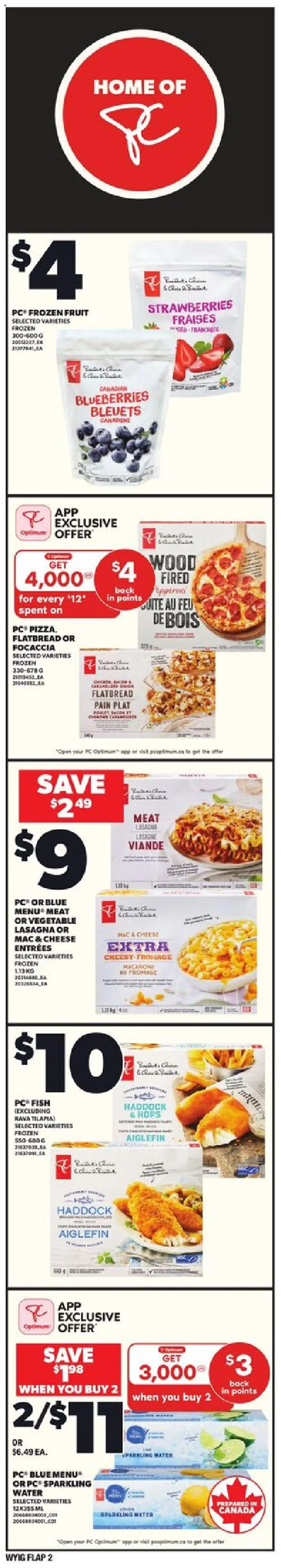 Loblaws flyer valid from Sep 18, 2025 - page number 2