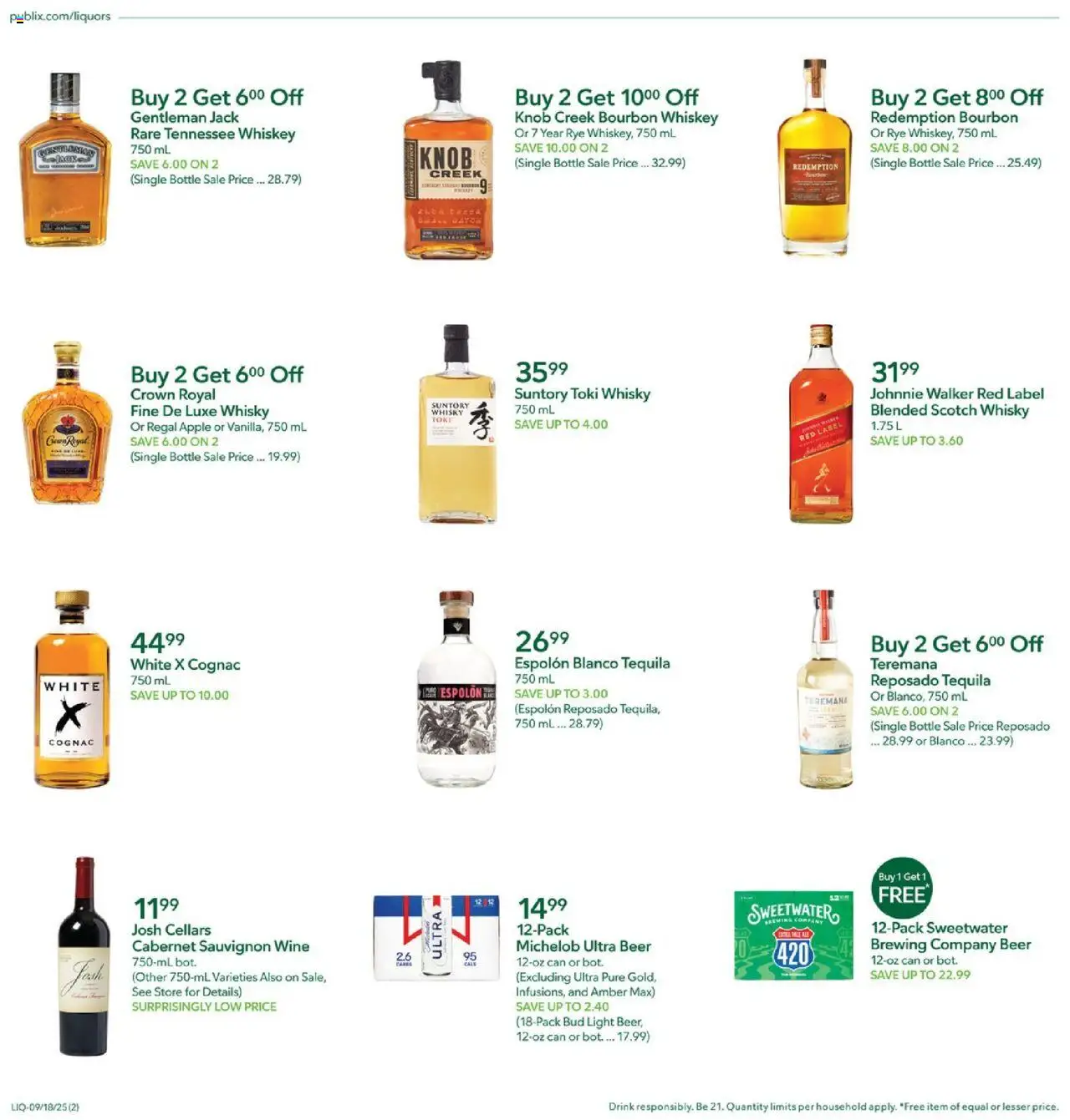 Publix Weekly ad from (09/18/2025) - Ad this week, Flyer - Page number 2
