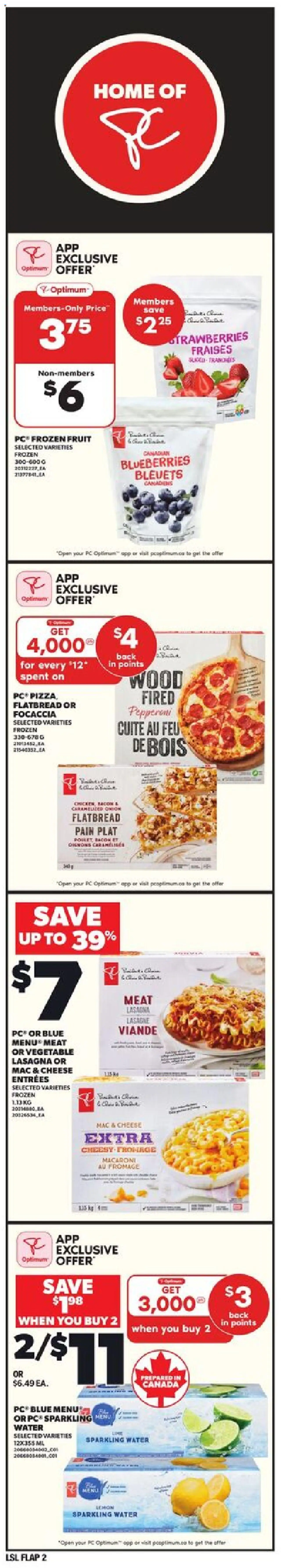 Loblaws flyer valid from Sep 18, 2025 - page number 2