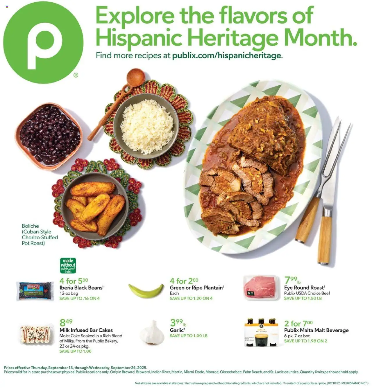 PUBLIX Weekly ad from 09/18/2025 >> Ad this week, Flyer