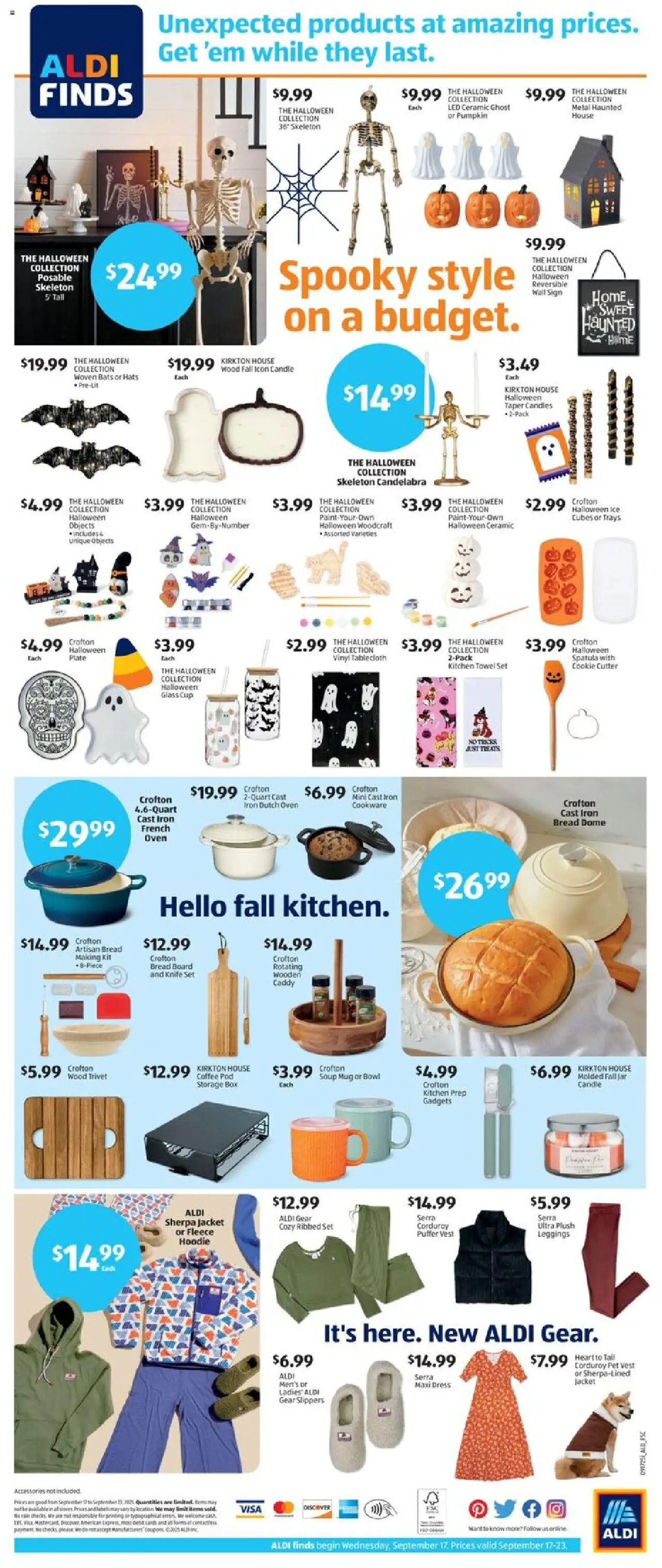 Aldi Weekly Ad from 09/17/2025 - Flyer, Sales ad - Page number 2