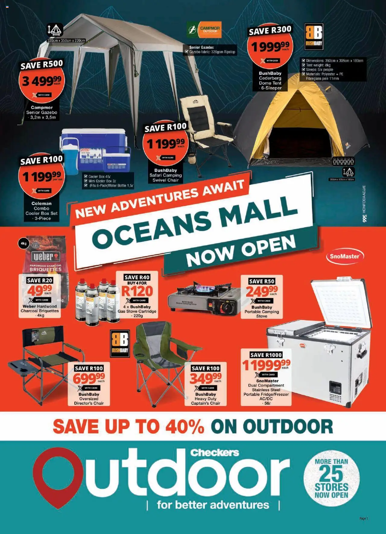 Checkers – Kwazulu Natal – Outdoor Oceans Mall Store Opening  (15/09/2025 – 21/09/2025) → Online Catalogue