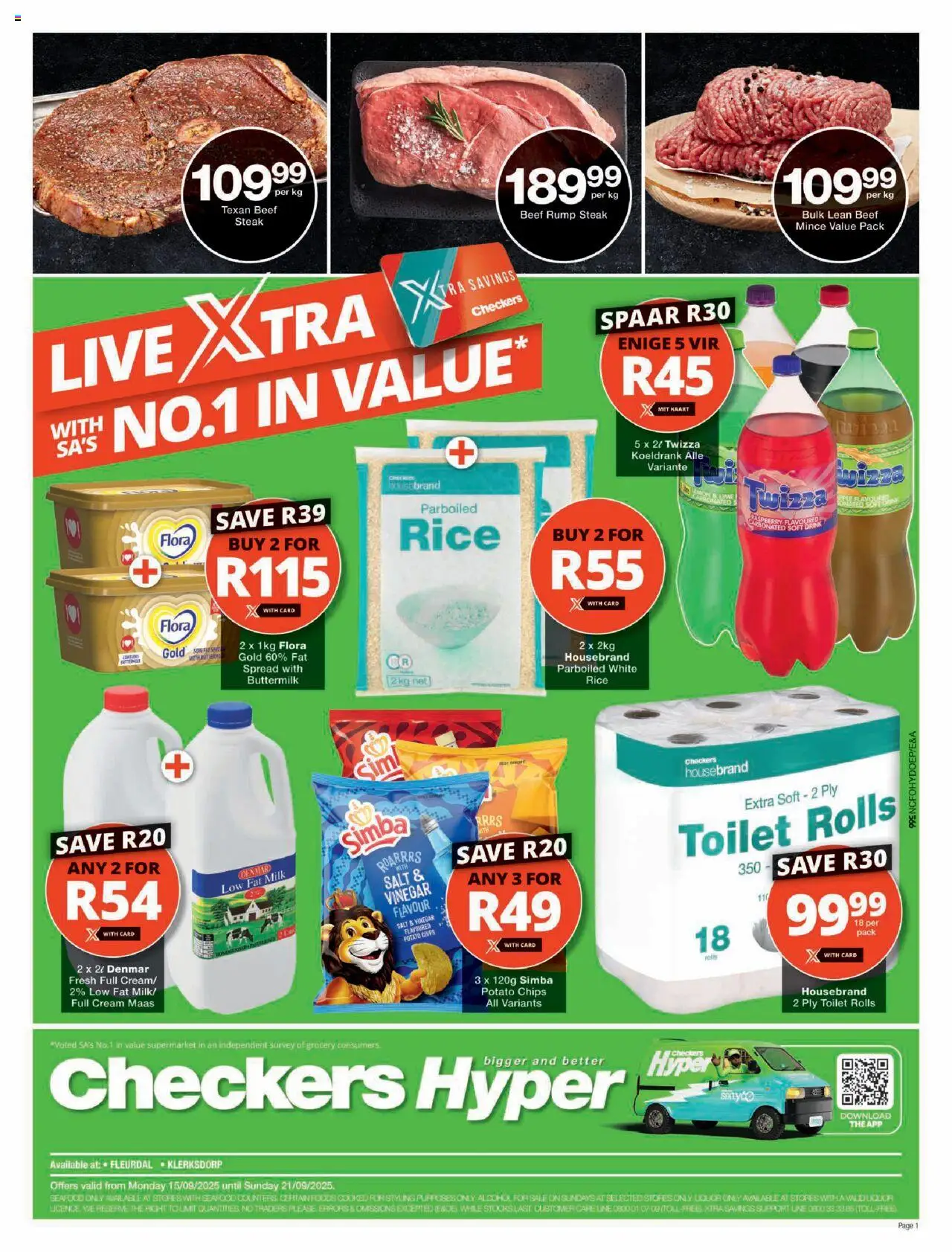 Checkers – Northern Cape – September Mid-Month Promotion (15/09/2025 – 21/09/2025) → Online Catalogue