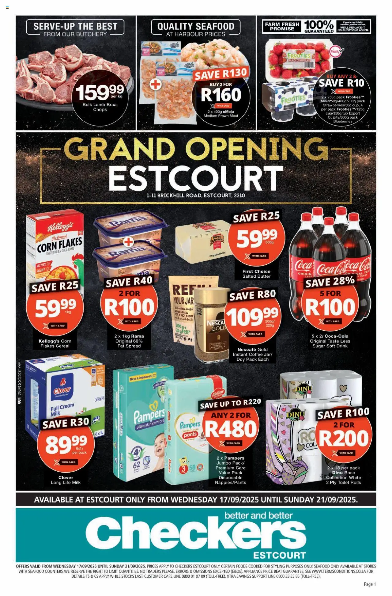 Checkers – Kwazulu Natal – Estcourt Store Opening  (17/09/2025 – 21/09/2025) → Online Catalogue