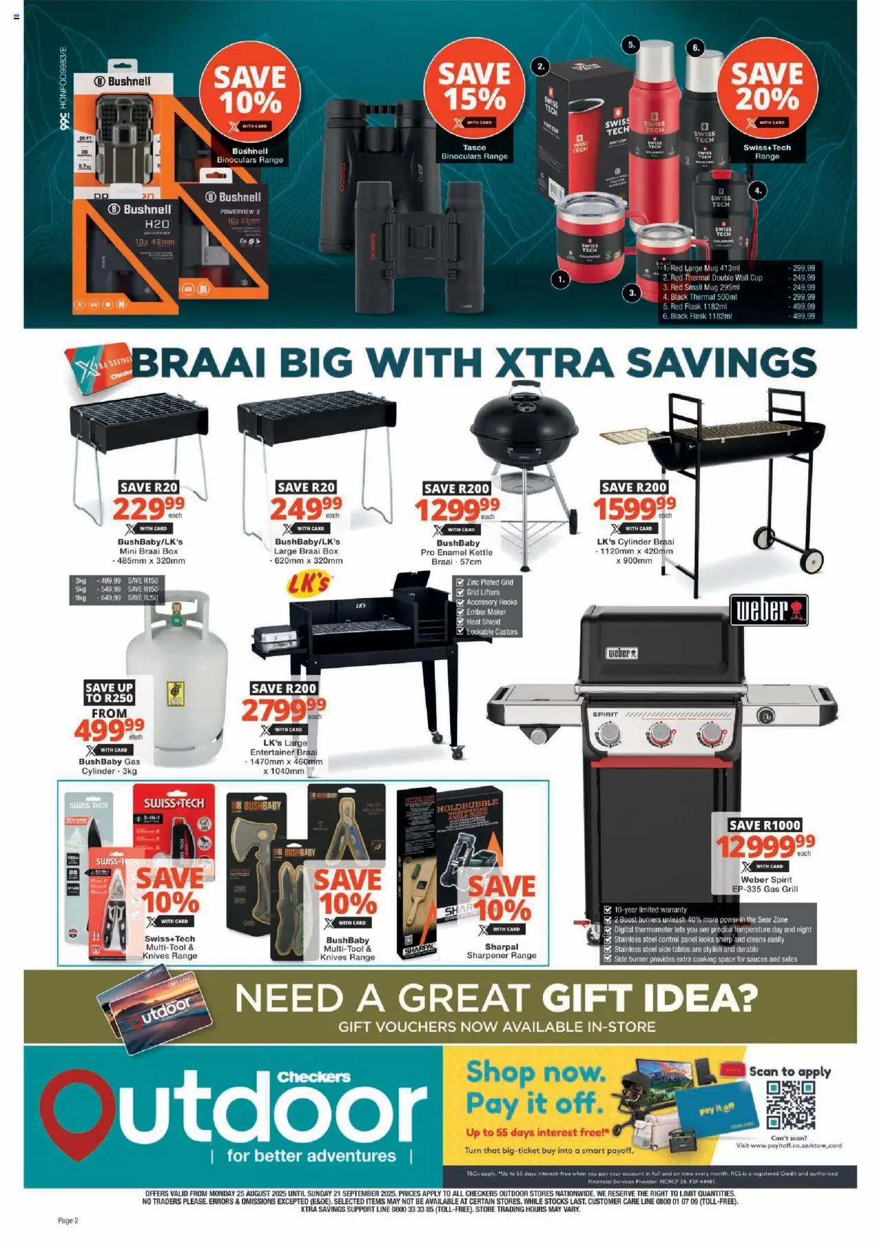 New Checkers catalogue – valid from 25.08.2025 | Page: 2 | Products: Kettle, Flask, Mug, Enamel