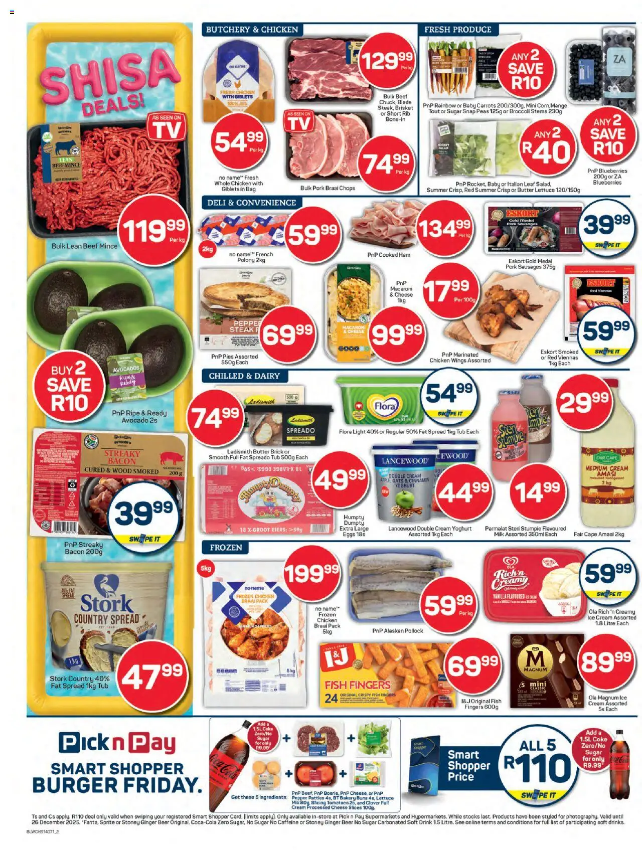 New Pick n Pay catalogue – valid from 08.09.2025 | Page: 2 | Products: Eggs, Light, Chicken, Carrots