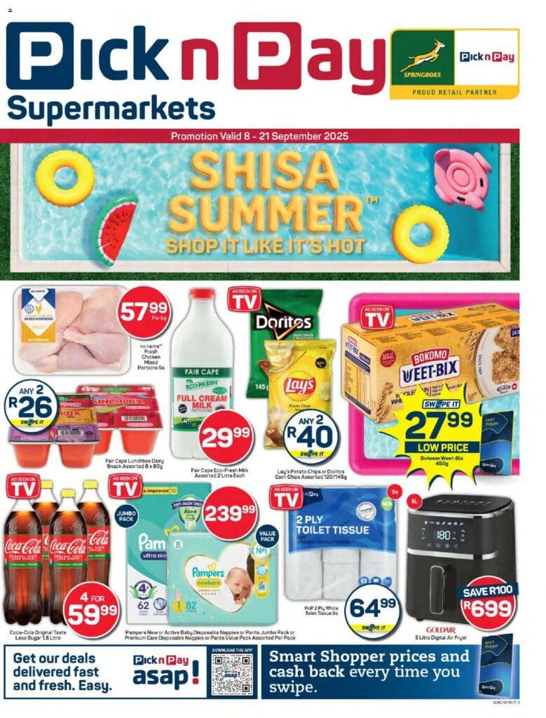 Pick n Pay Western Cape – Specials (08/09/2025 – 21/09/2025) Online