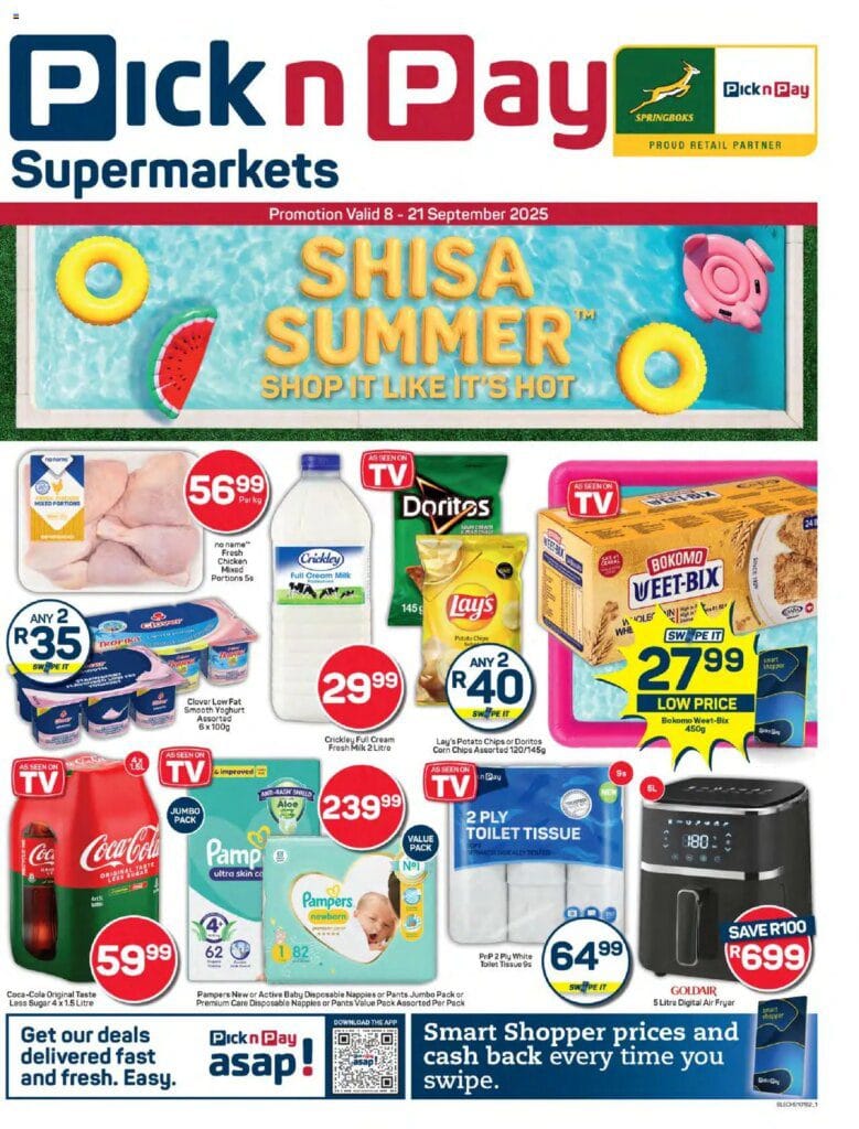 Pick n Pay Eastern Cape – Specials (08/09/2025 – 21/09/2025) Online
