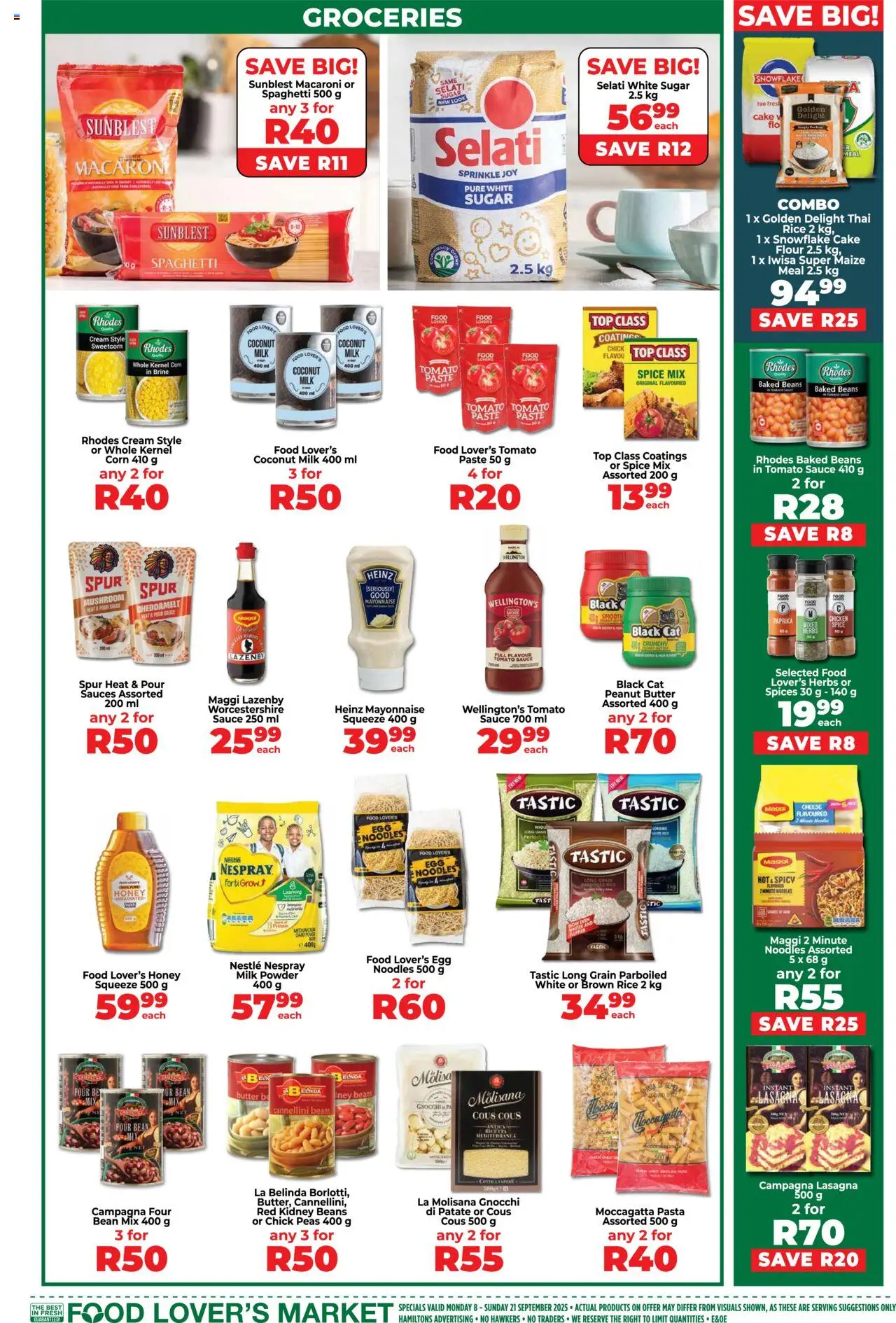 New Food Lover's Market catalogue – valid from 08.09.2025 | Page: 7 | Products: Herbs, Mayonnaise, Peach, Worcestershire sauce
