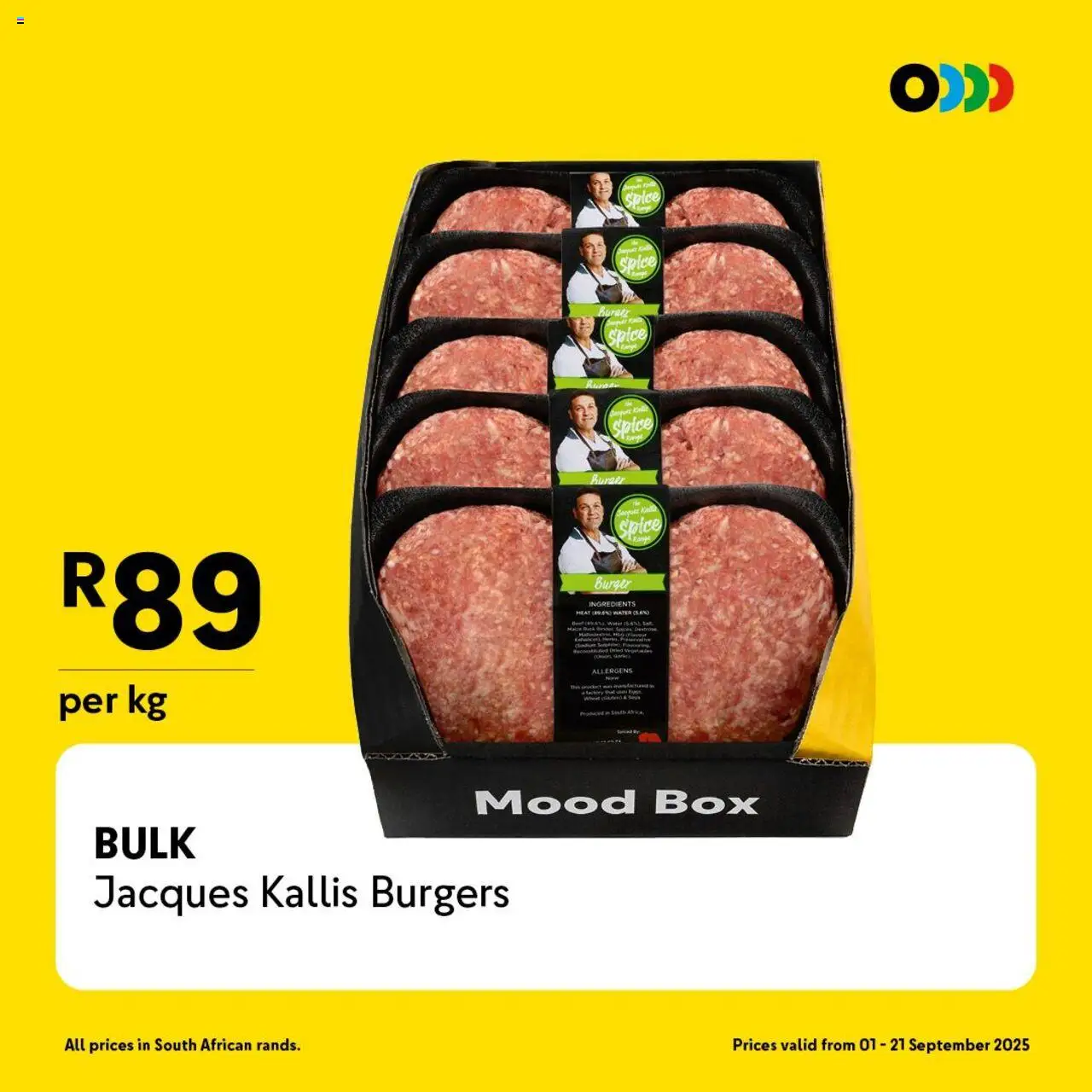 New Makro catalogue – valid from 01.09.2025 | Page: 3 | Products: Box, Burgers, Spices, Water