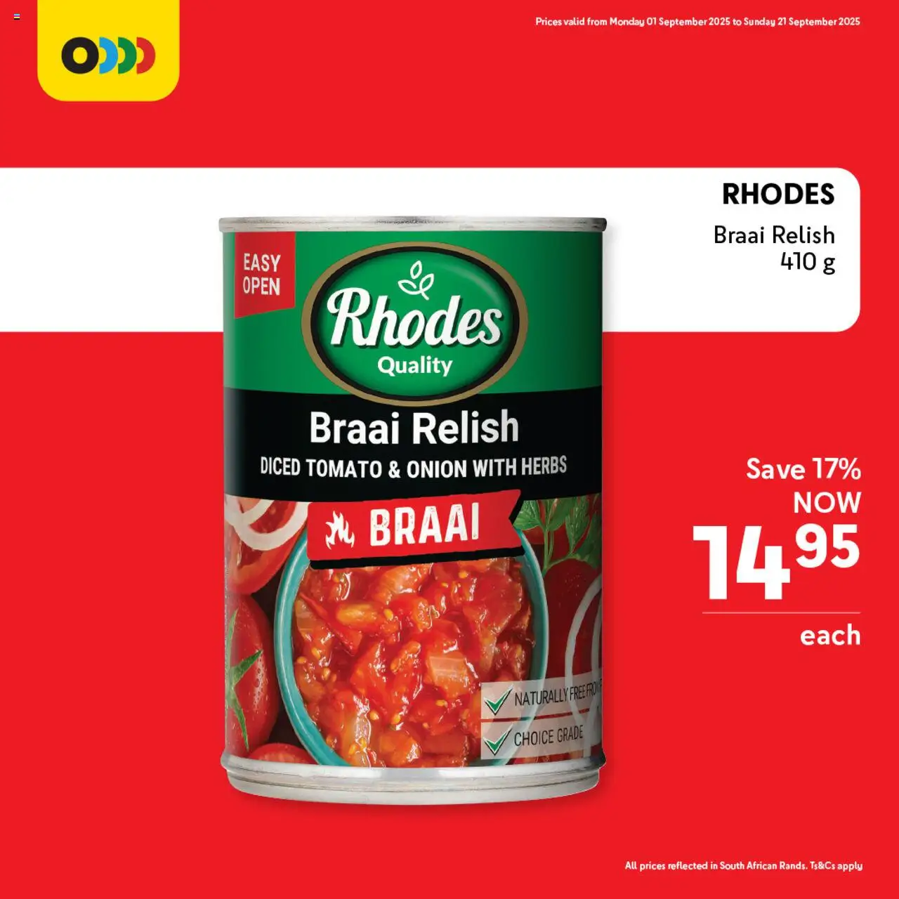 New Makro catalogue – valid from 01.09.2025 | Page: 4 | Products: Braai relish, Herbs