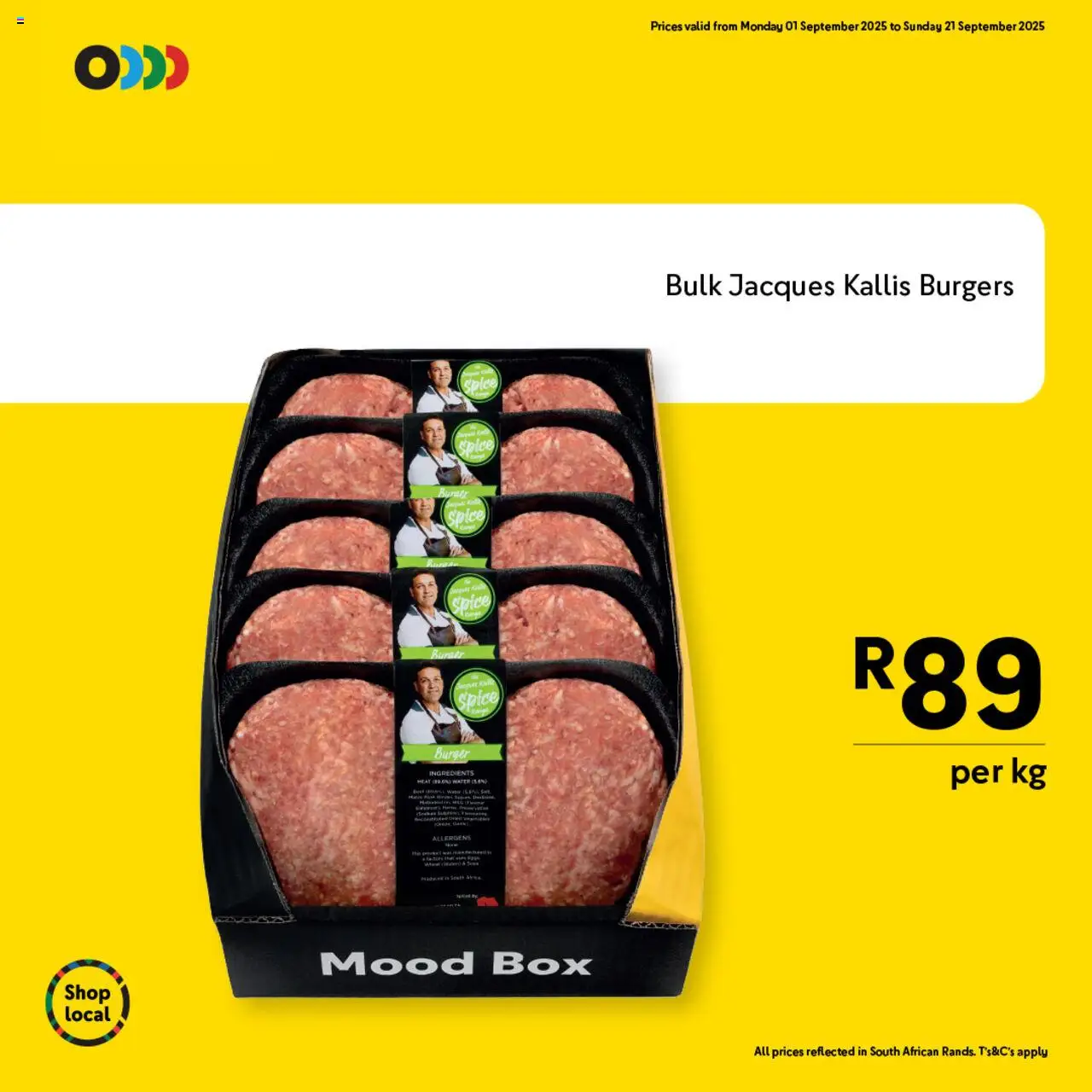 New Makro catalogue – valid from 01.09.2025 | Page: 12 | Products: Box, Burgers, Water