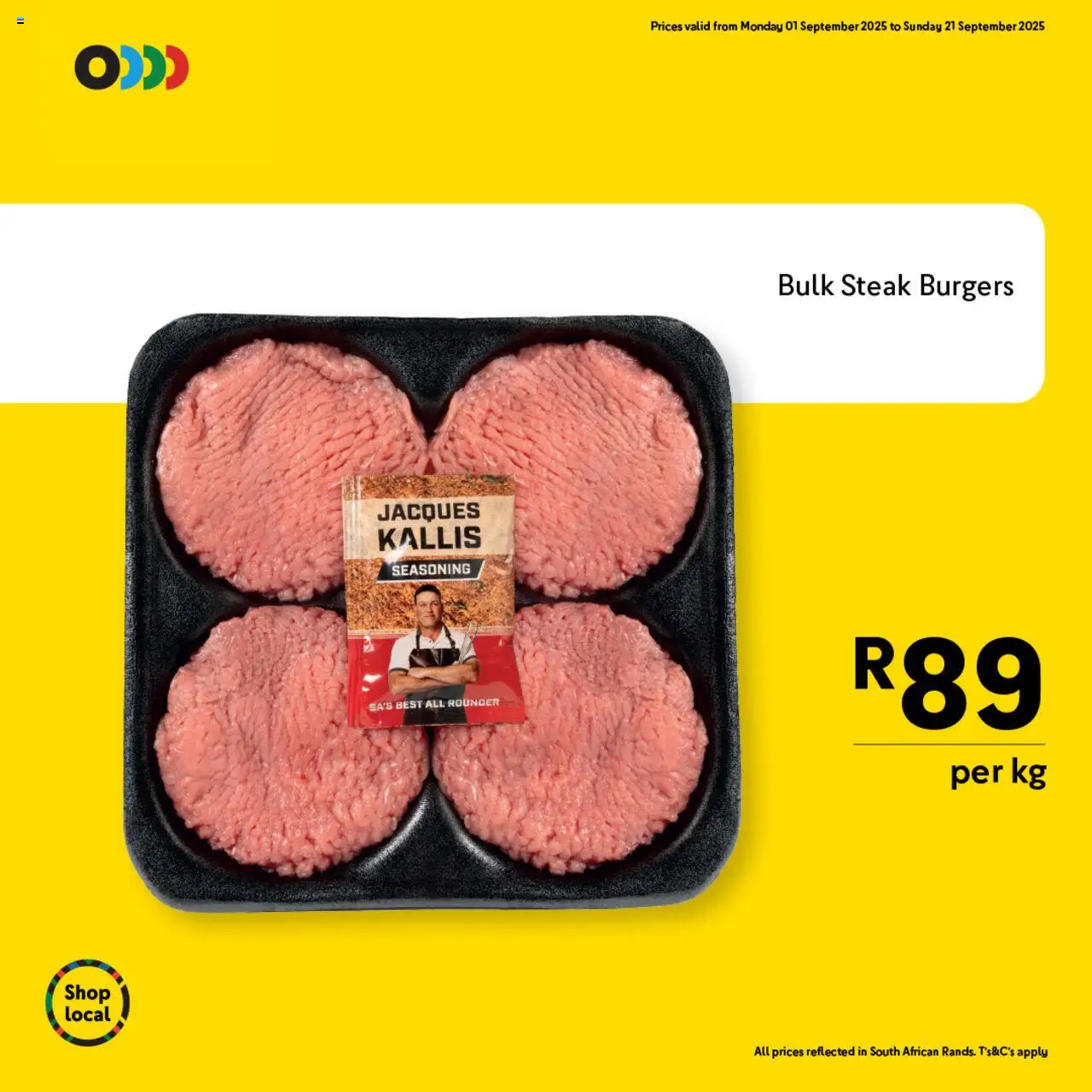 New Makro catalogue – valid from 01.09.2025 | Page: 13 | Products: Steak, Burgers, Seasoning