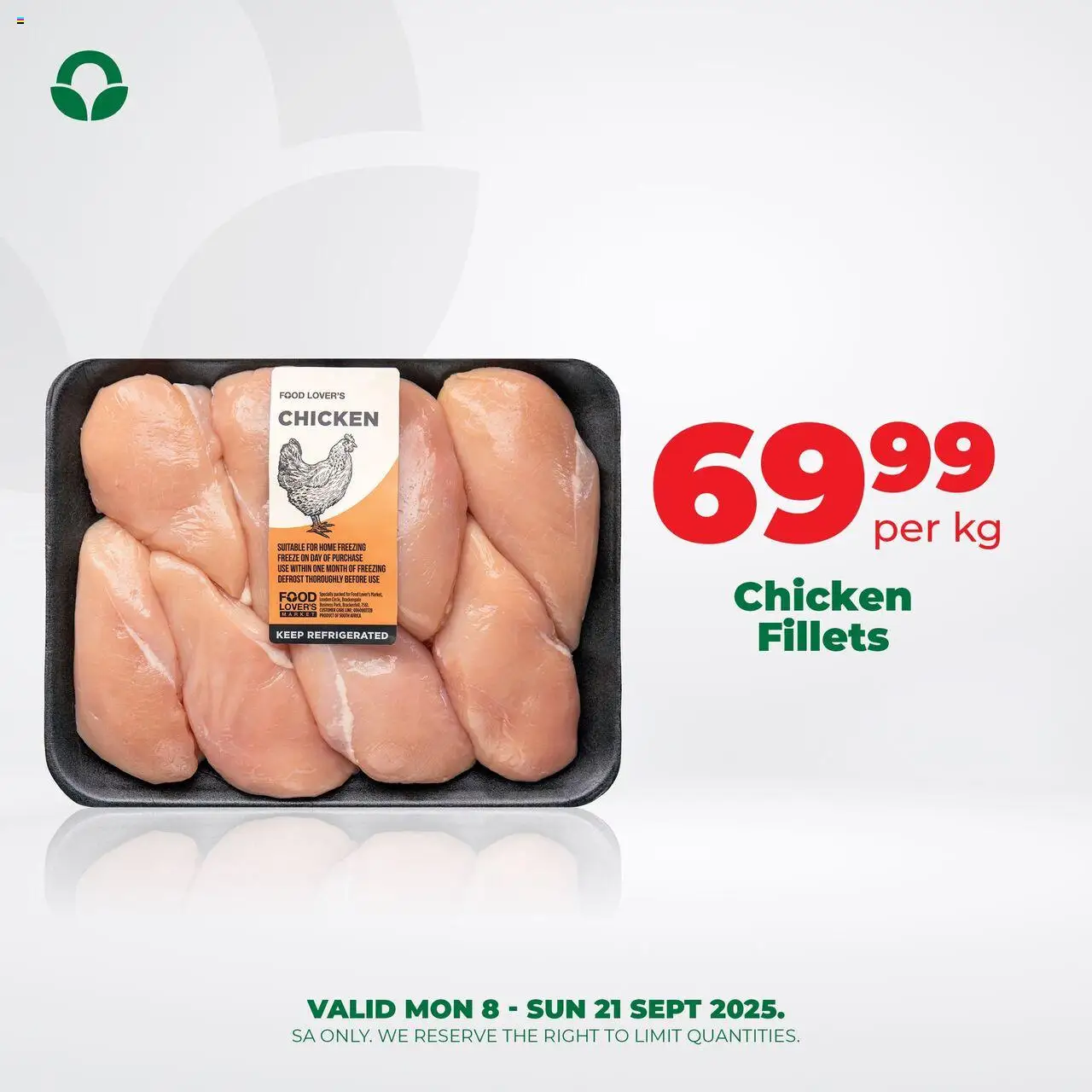 New Food Lover's Market catalogue – valid from 08.09.2025 | Page: 4 | Products: Chicken
