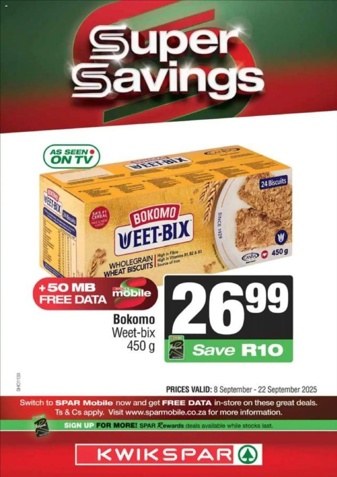 New Spar catalogue – valid from 08.09.2025 | Page: 4 | Products: Data, Vitamins, Biscuits, Switch