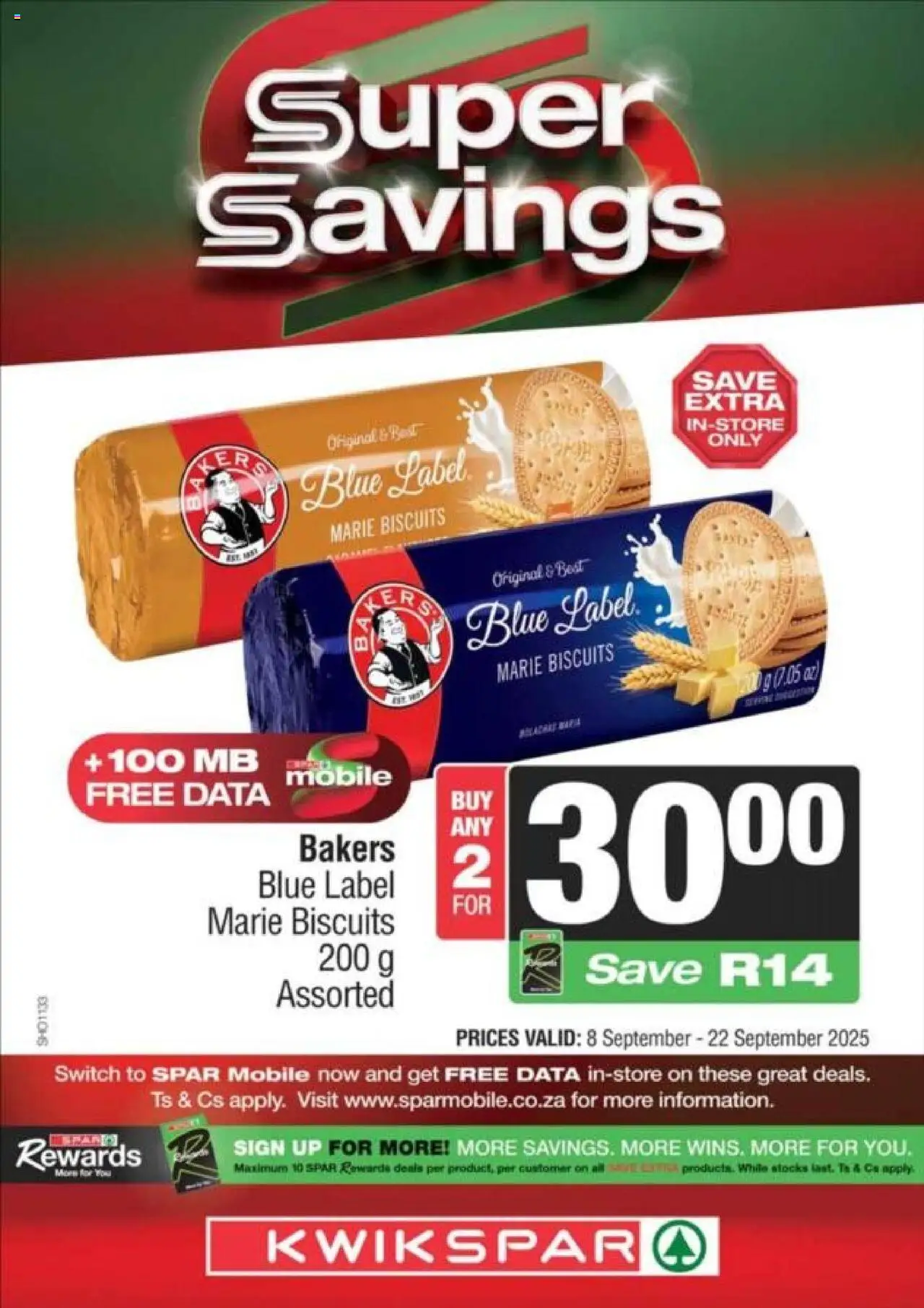 New Spar catalogue – valid from 08.09.2025 | Page: 5 | Products: Data, Biscuits, Switch