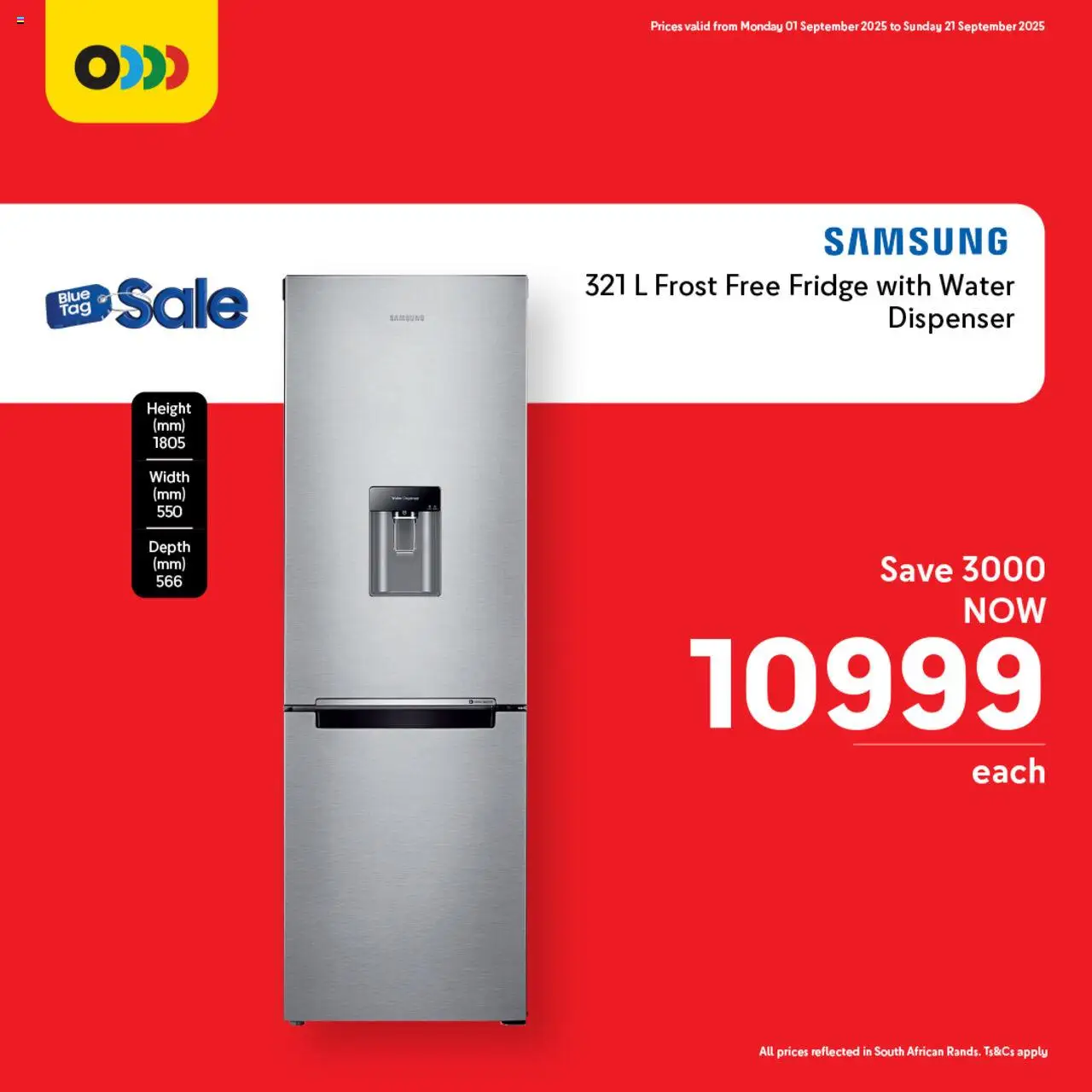 New Makro catalogue – valid from 01.09.2025 | Page: 6 | Products: Fridge, Water