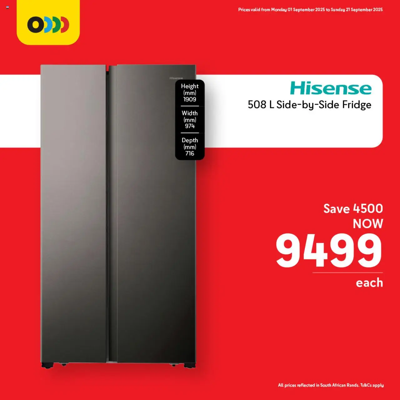New Makro catalogue – valid from 01.09.2025 | Page: 9 | Products: Fridge