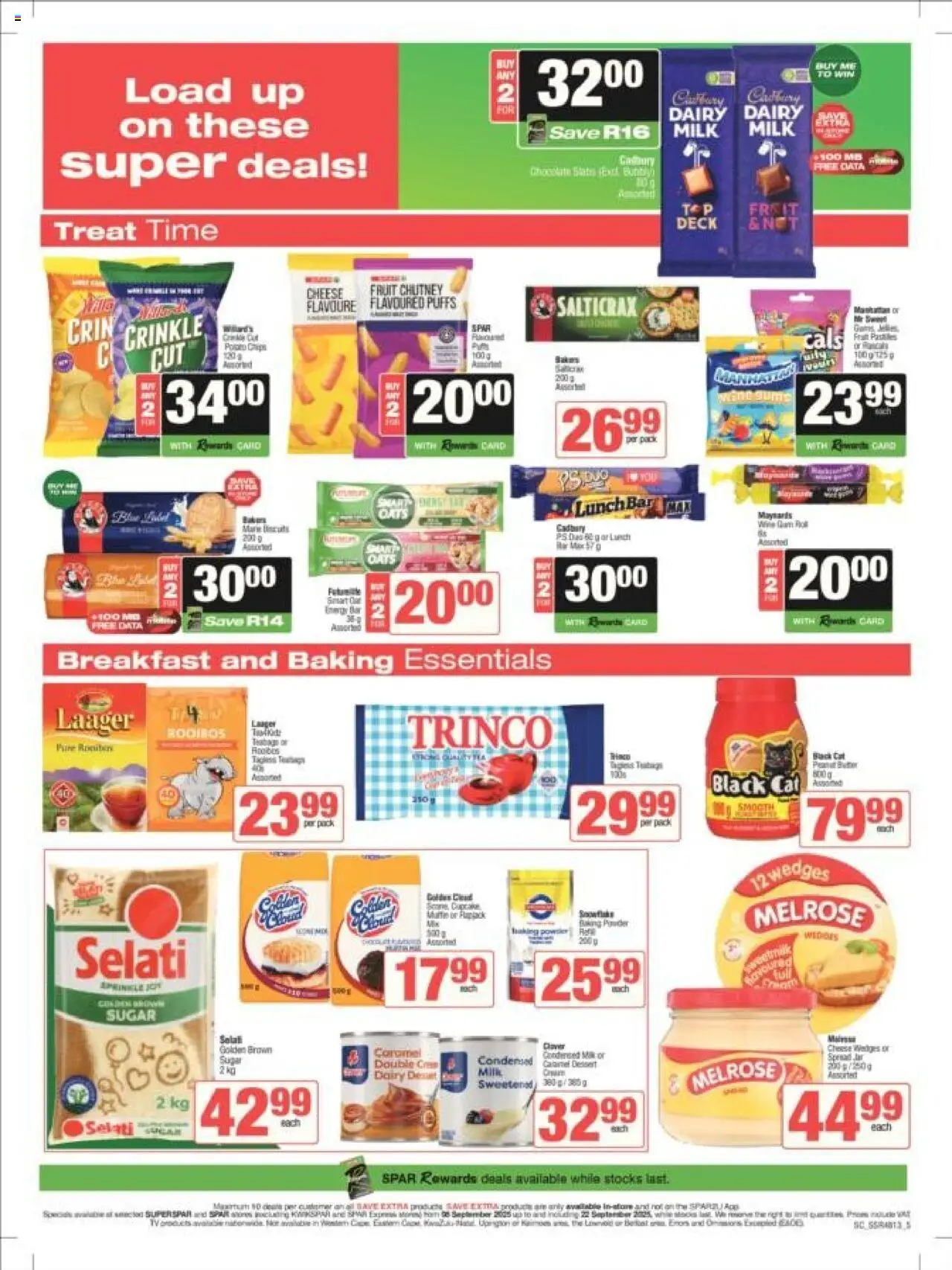 New Spar catalogue – valid from 08.09.2025 | Page: 5 | Products: Milk, Chocolate, Wine, Fruit