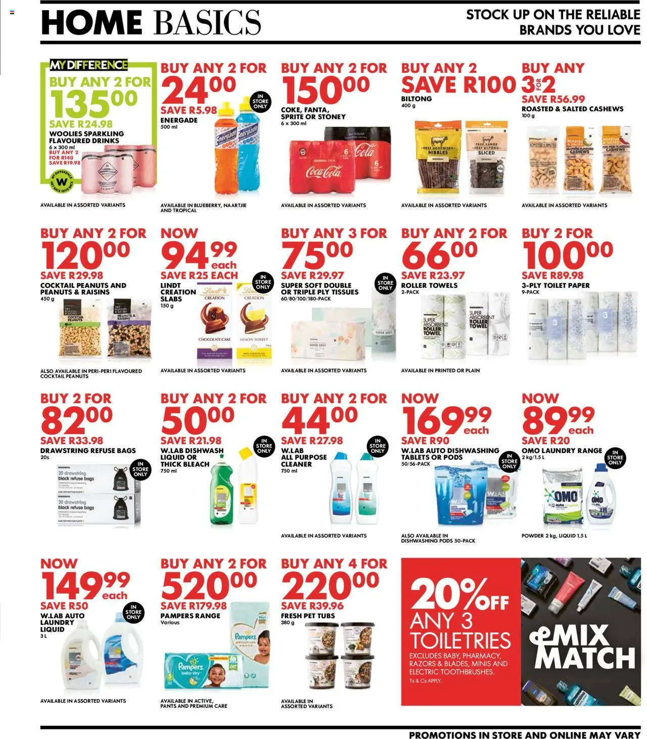 New Woolworths catalogue – valid from 08.09.2025 | Page: 7 | Products: Cake, Razors, Roller towel, Toilet paper