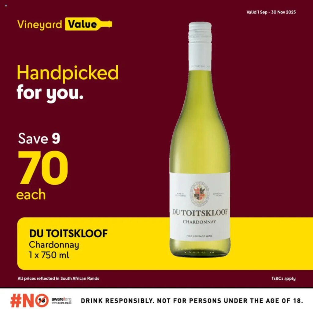 Makro specials this week 01 September Vineyard Value III