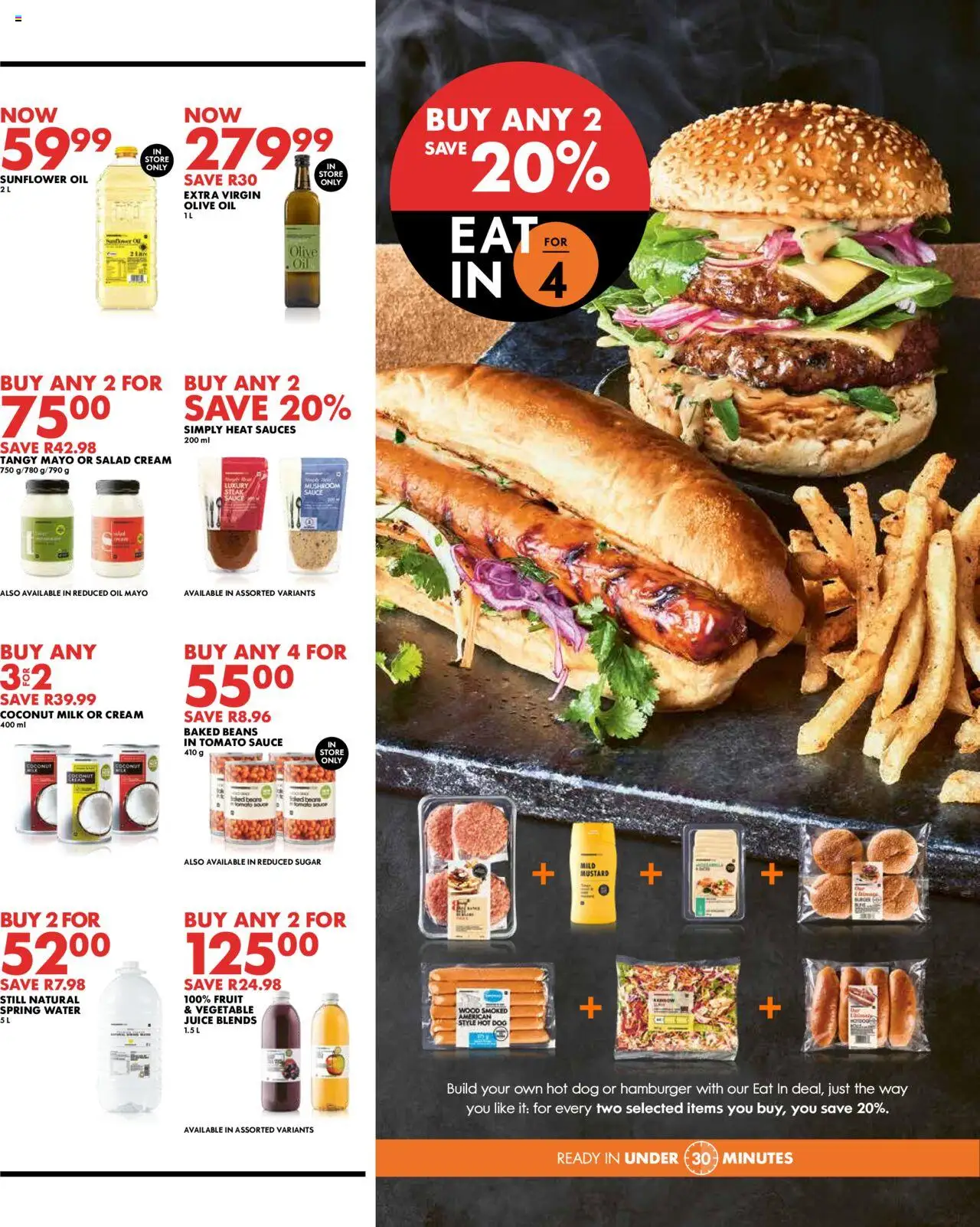 New Woolworths catalogue – valid from 08.09.2025 | Page: 5 | Products: Baked beans, Steak, Milk, Mustard