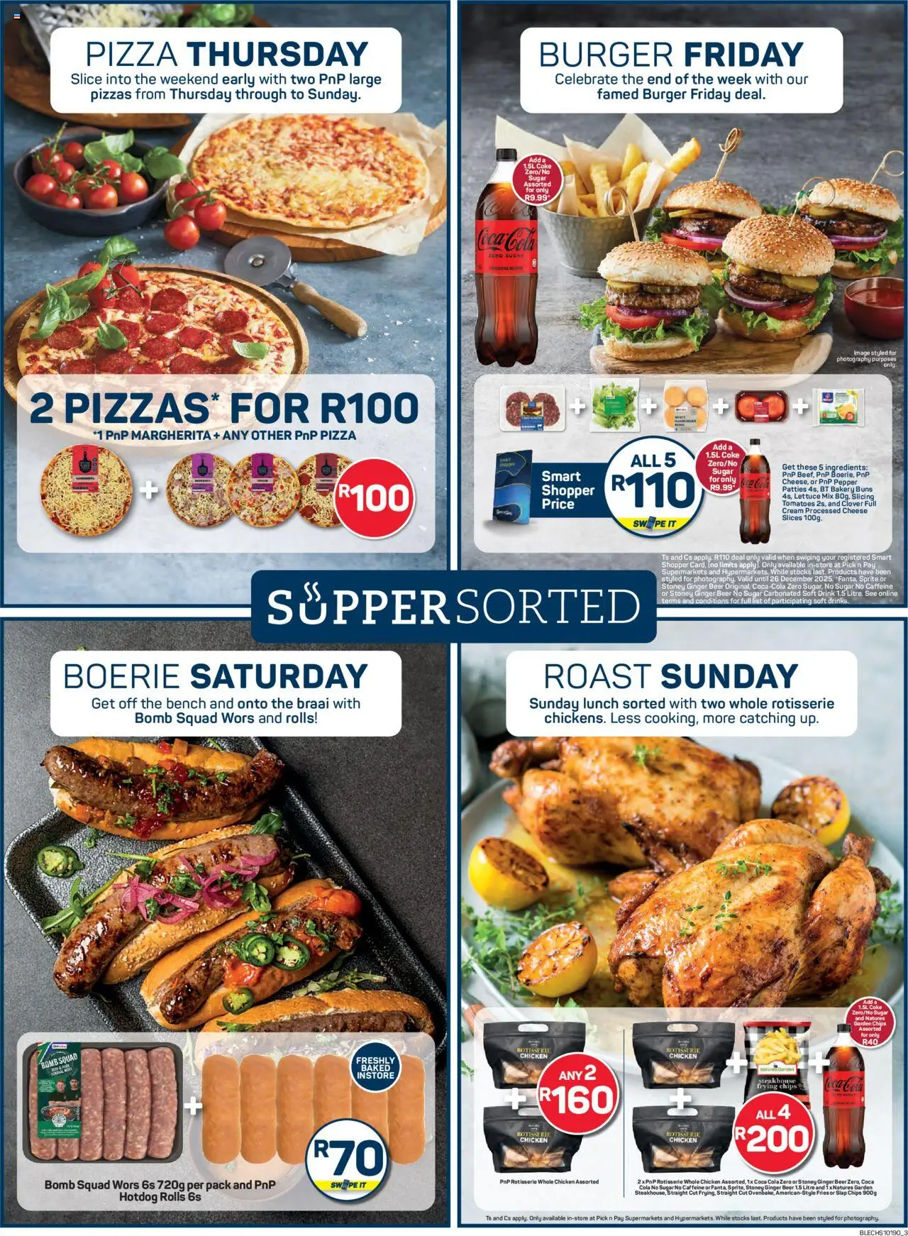 New Pick n Pay catalogue – valid from 15.09.2025 | Page: 3 | Products: Buns, Sprite, Chips, Lettuce