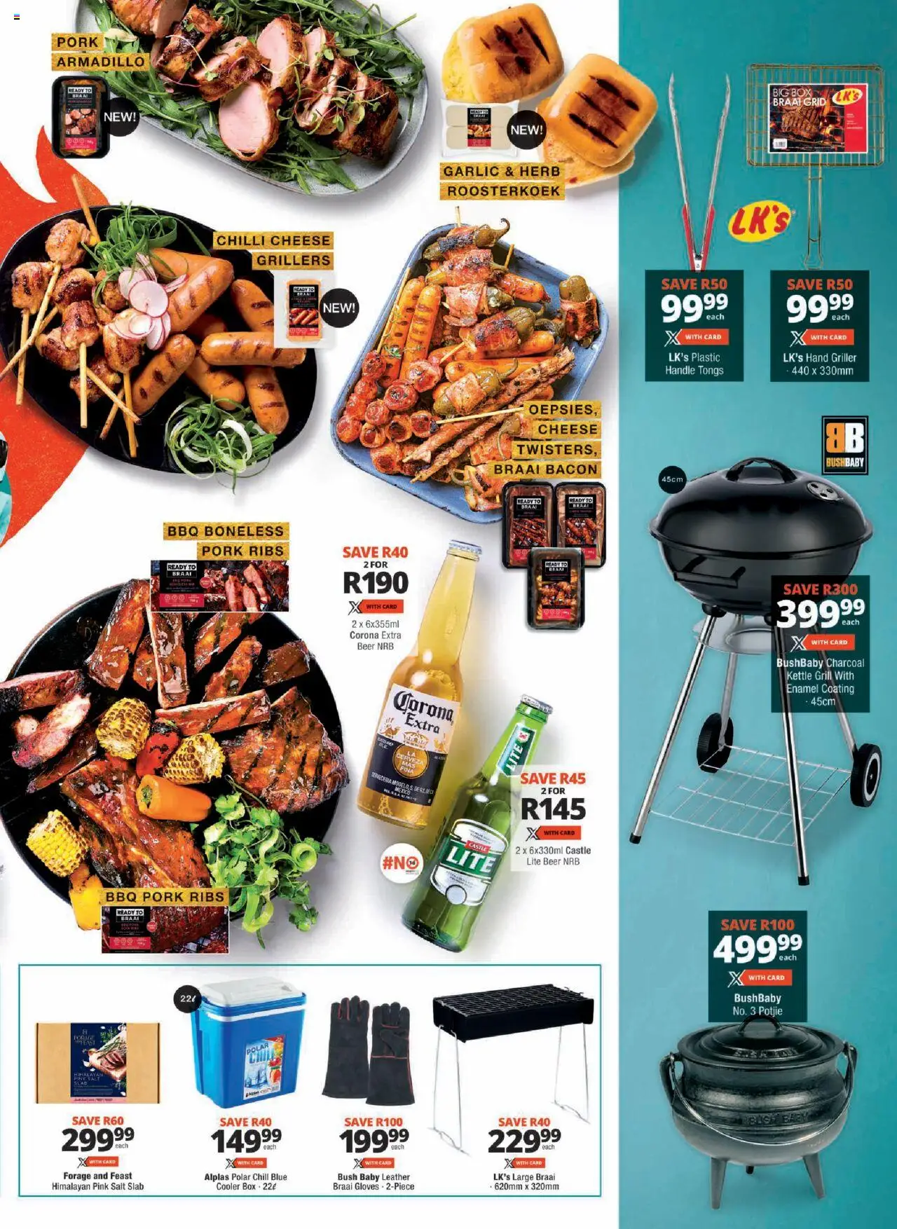 New Checkers catalogue – valid from 15.09.2025 | Page: 3 | Products: Beer, Enamel, Garlic, Bacon
