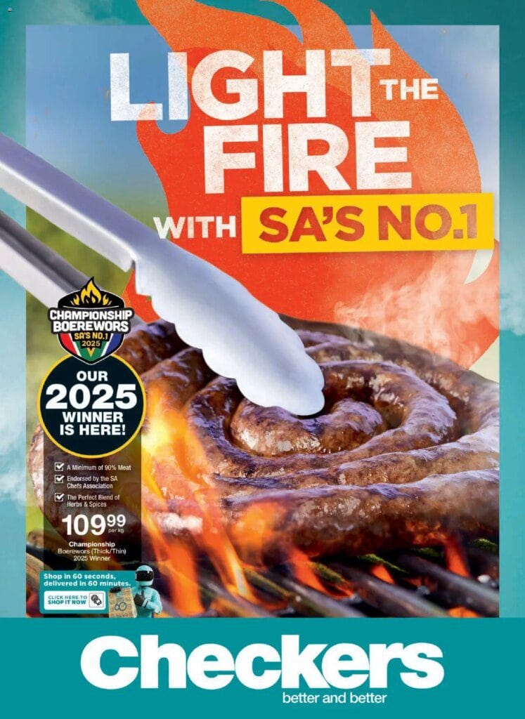 specials in Checkers Monday 15 September - Braai Promotion 4 specials in Checkers Monday 15 September – Braai Promotion