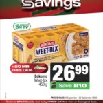 Spar specials this week Monday 08 September