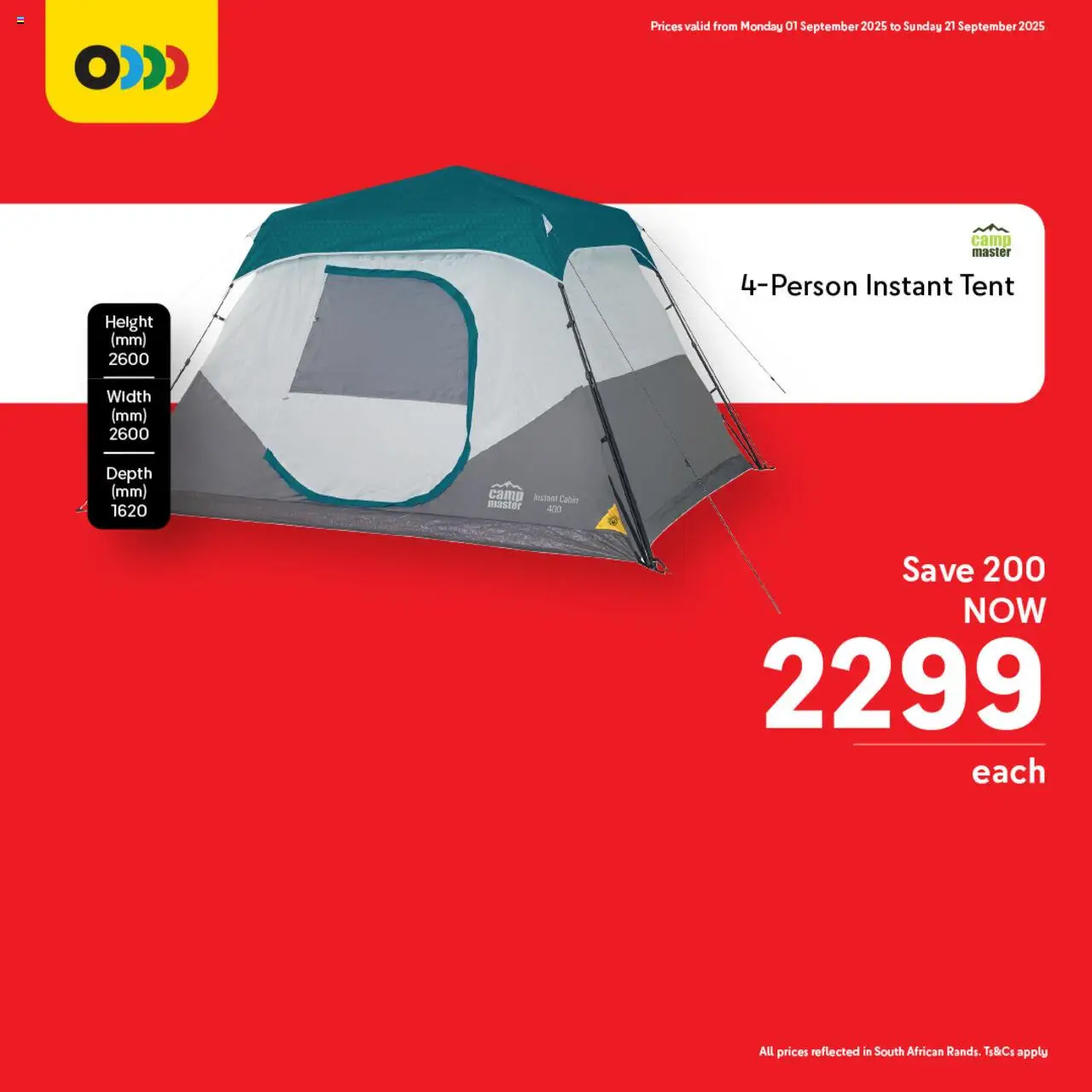 New Makro catalogue – valid from 01.09.2025 | Page: 2 | Products: Tent