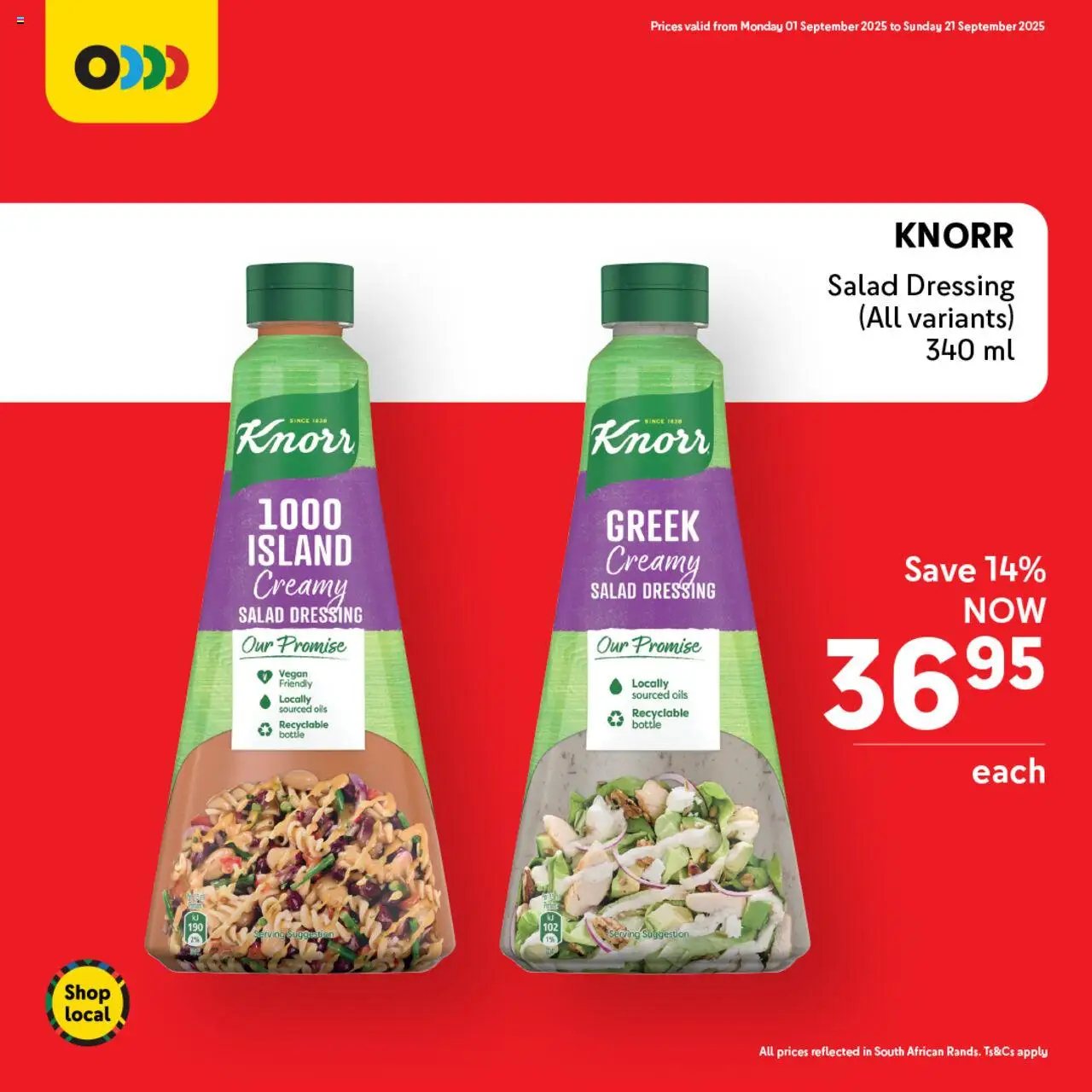 New Makro catalogue – valid from 01.09.2025 | Page: 4 | Products: Salad dressing, Dressing, Salad